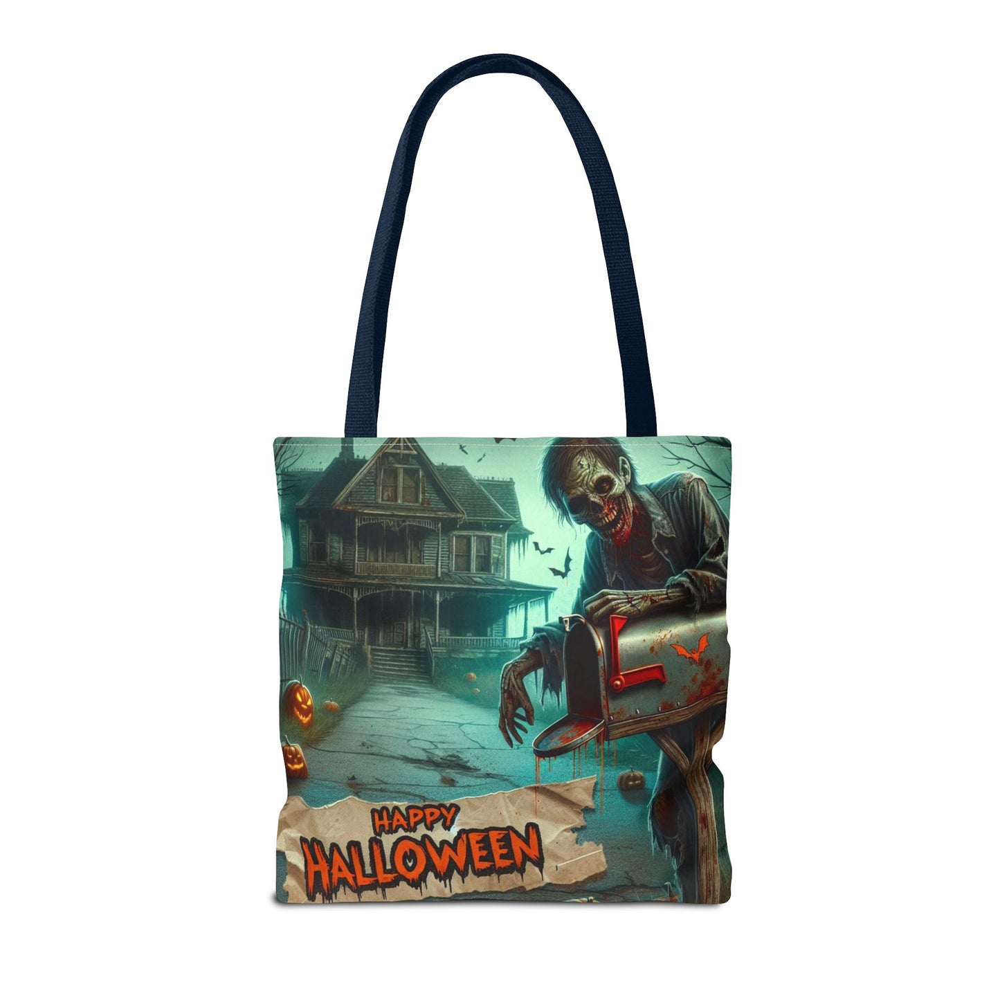 Halloween Zombie Tote Bag