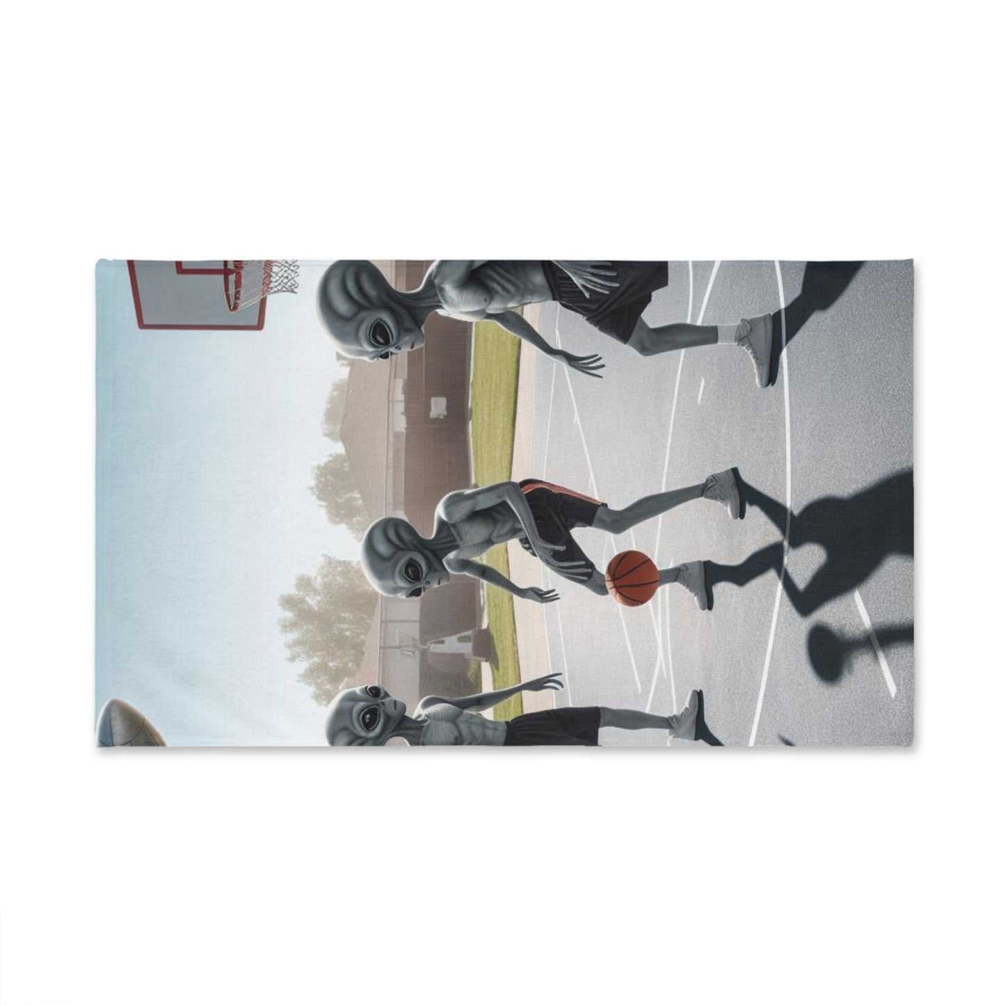 On the Go Basketball Hand Towel