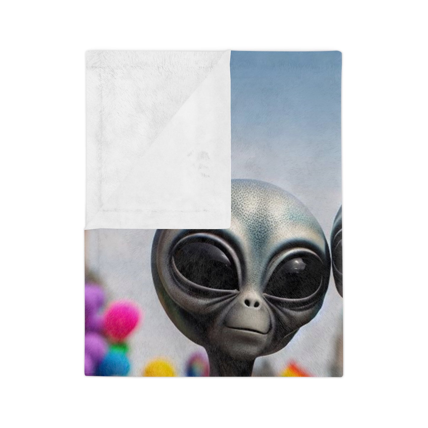 PRIDE Aliens Microfiber Blanket