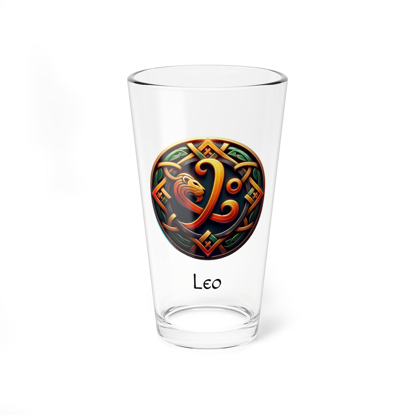 Pint Glass-Leo