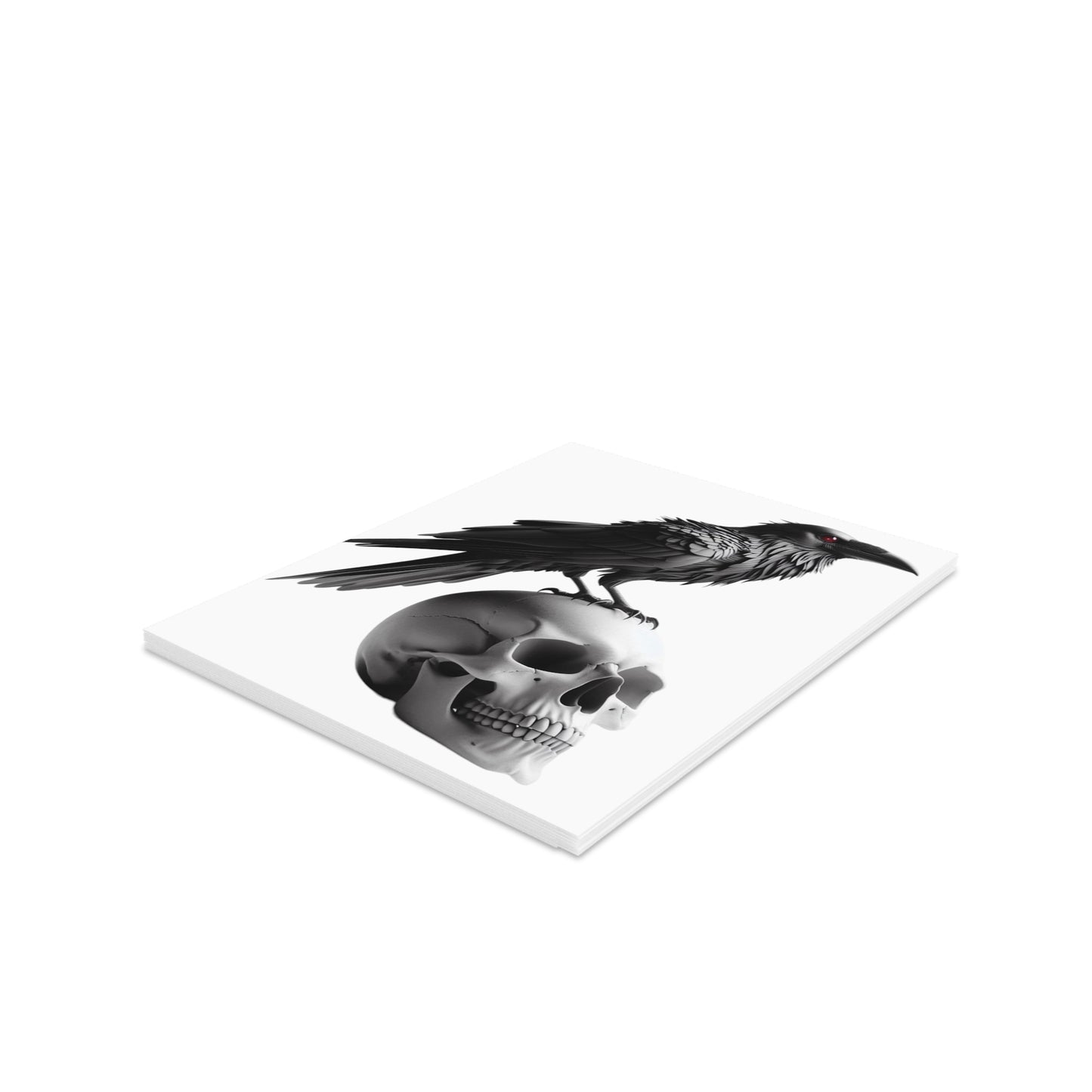 Raven & Skull Greeting cards (8, 16, and 24 pcs)