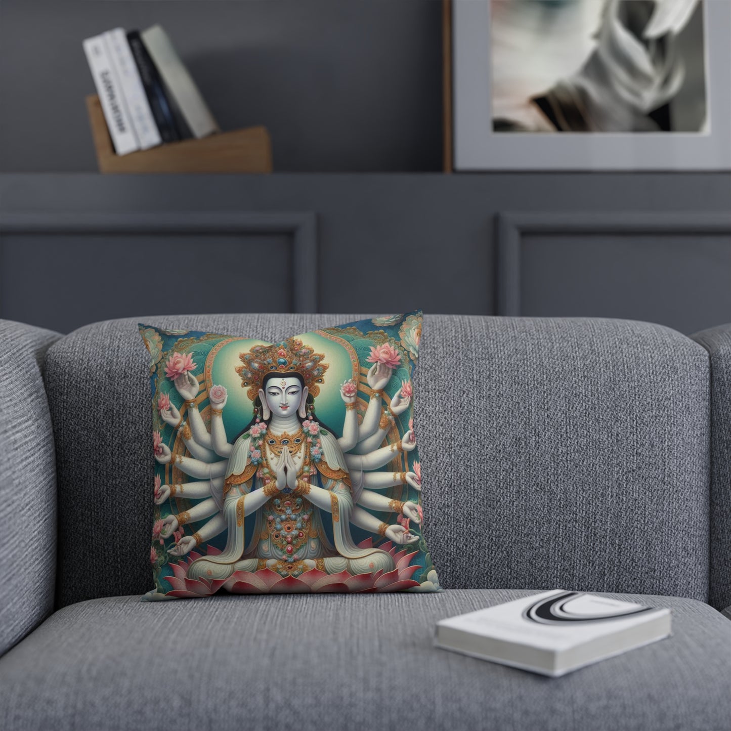 Buddist Goddess Avalokitesvara Pillow