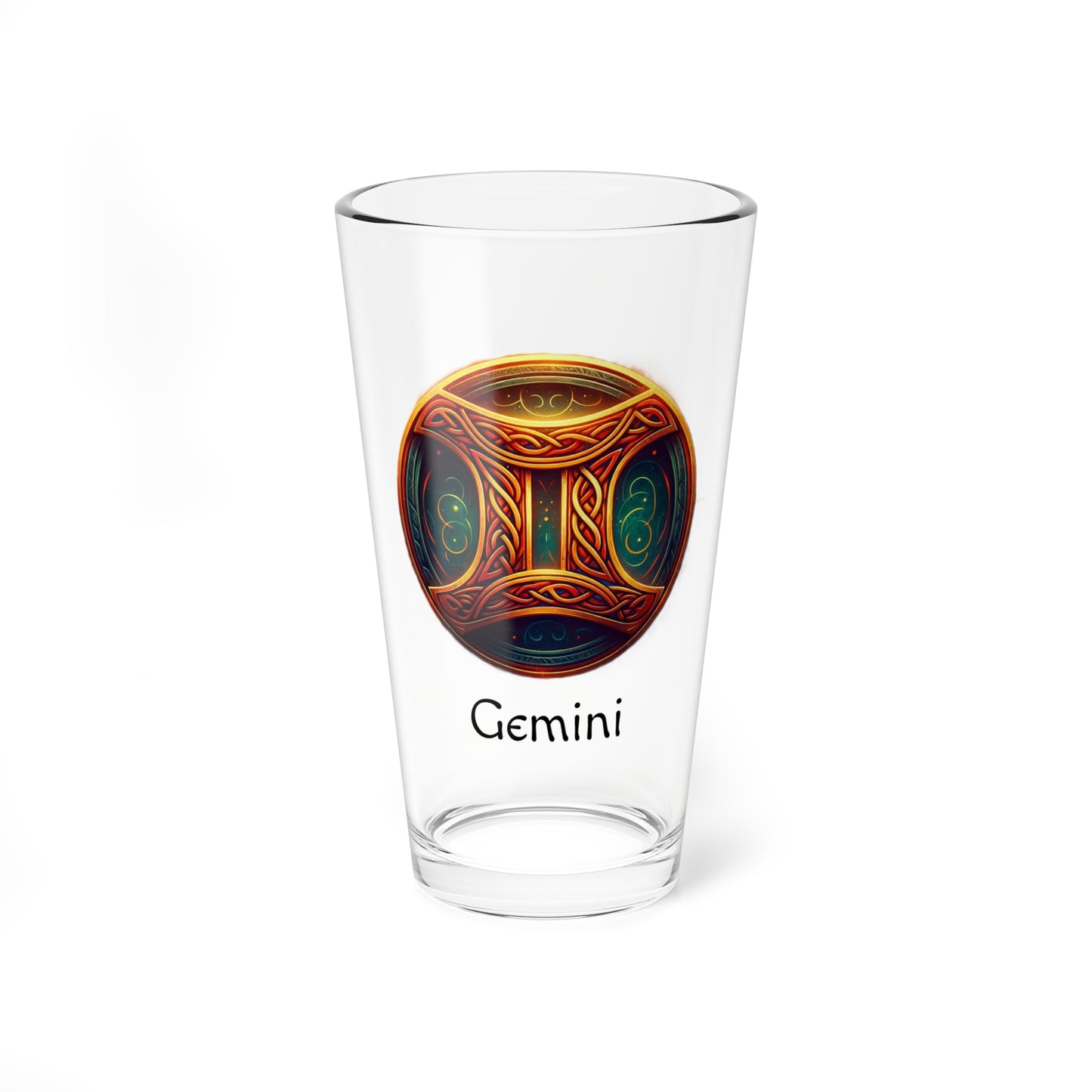 Pint Glass-Gemini