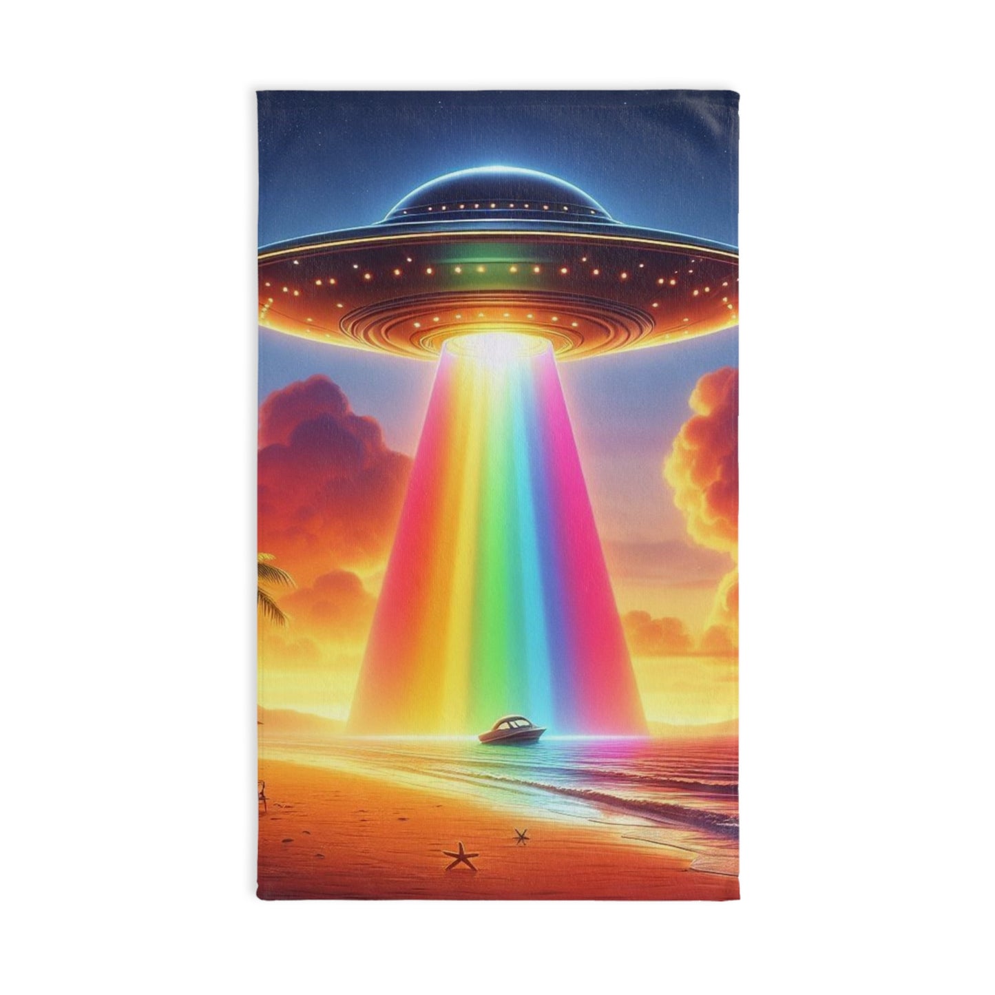 Aliens in Paradise Hand Towel
