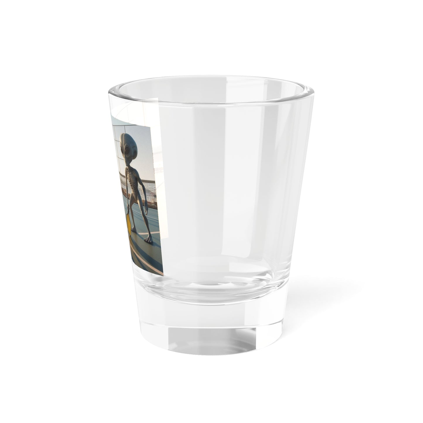 Pickleball Aliens Shot Glass