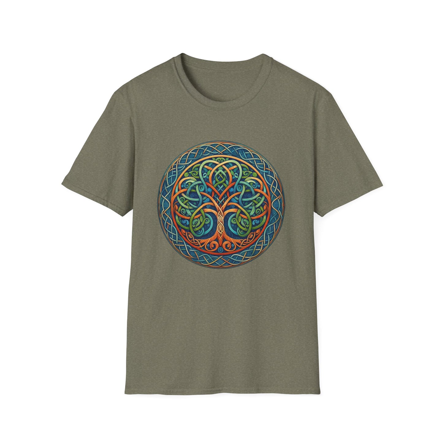 Celtic Design Tree of Life Unisex Soft style T-Shirt
