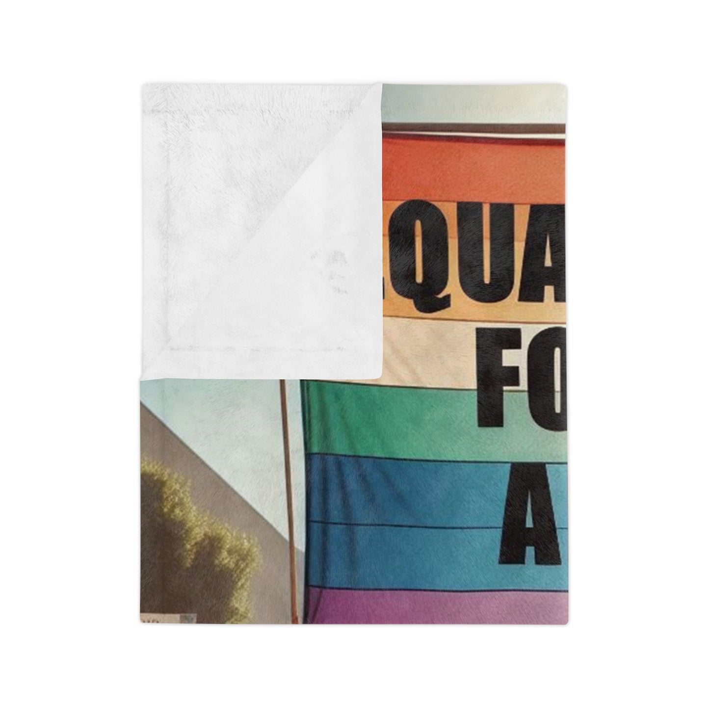 Equality for All Microfiber Blanket