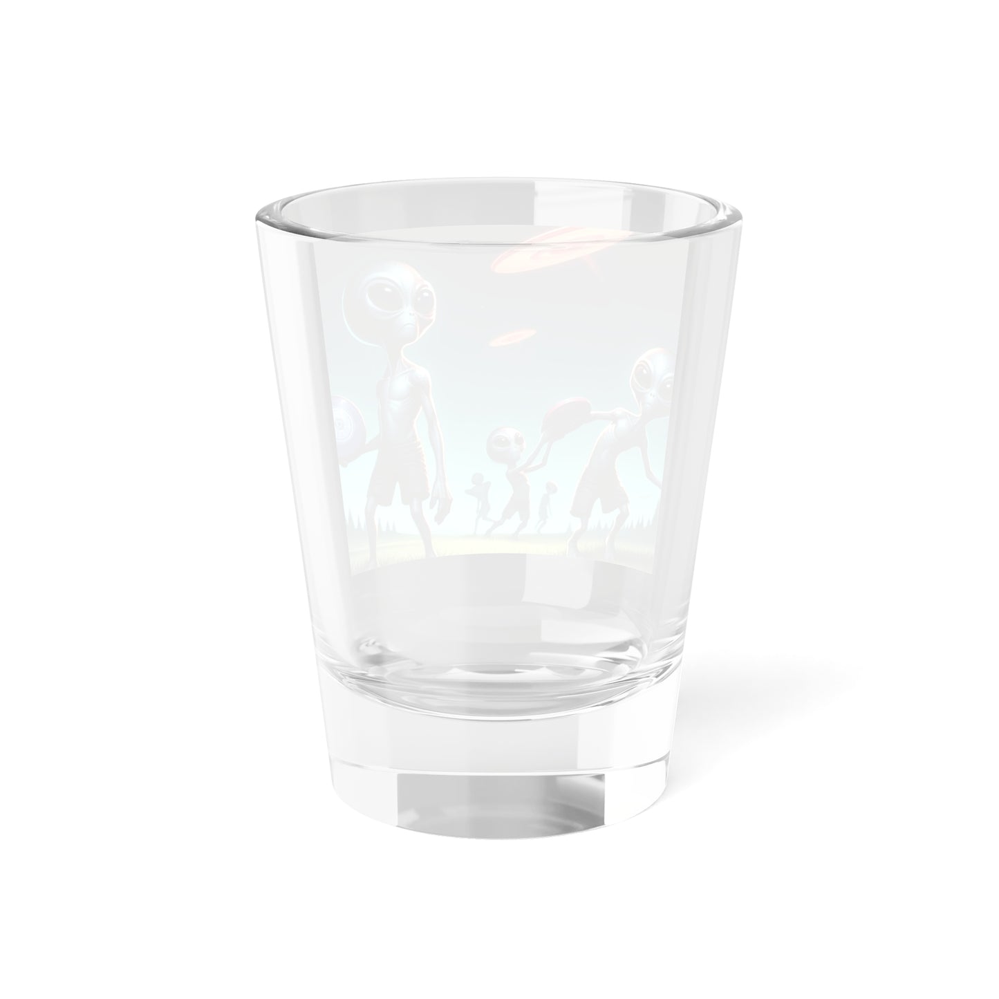 Alien Flying Saucer Shot Glass