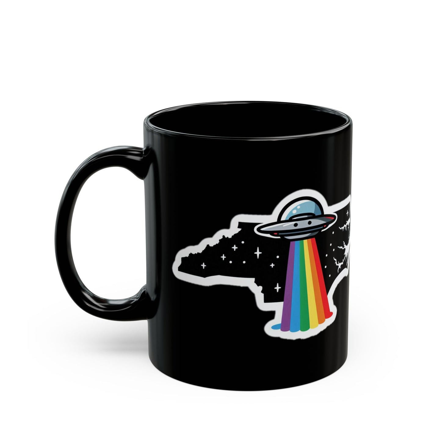 North Carolina Alien Pride Mug