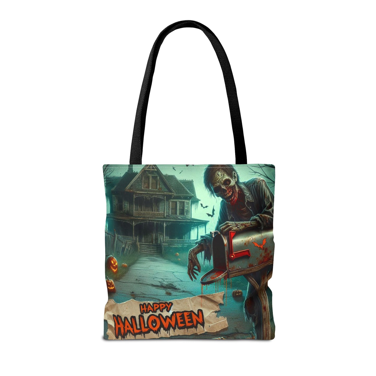 Halloween Zombie Tote Bag
