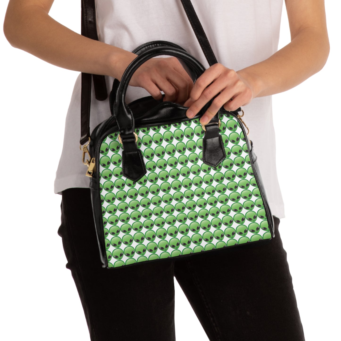 Cutie Pie Alien Shoulder Handbag