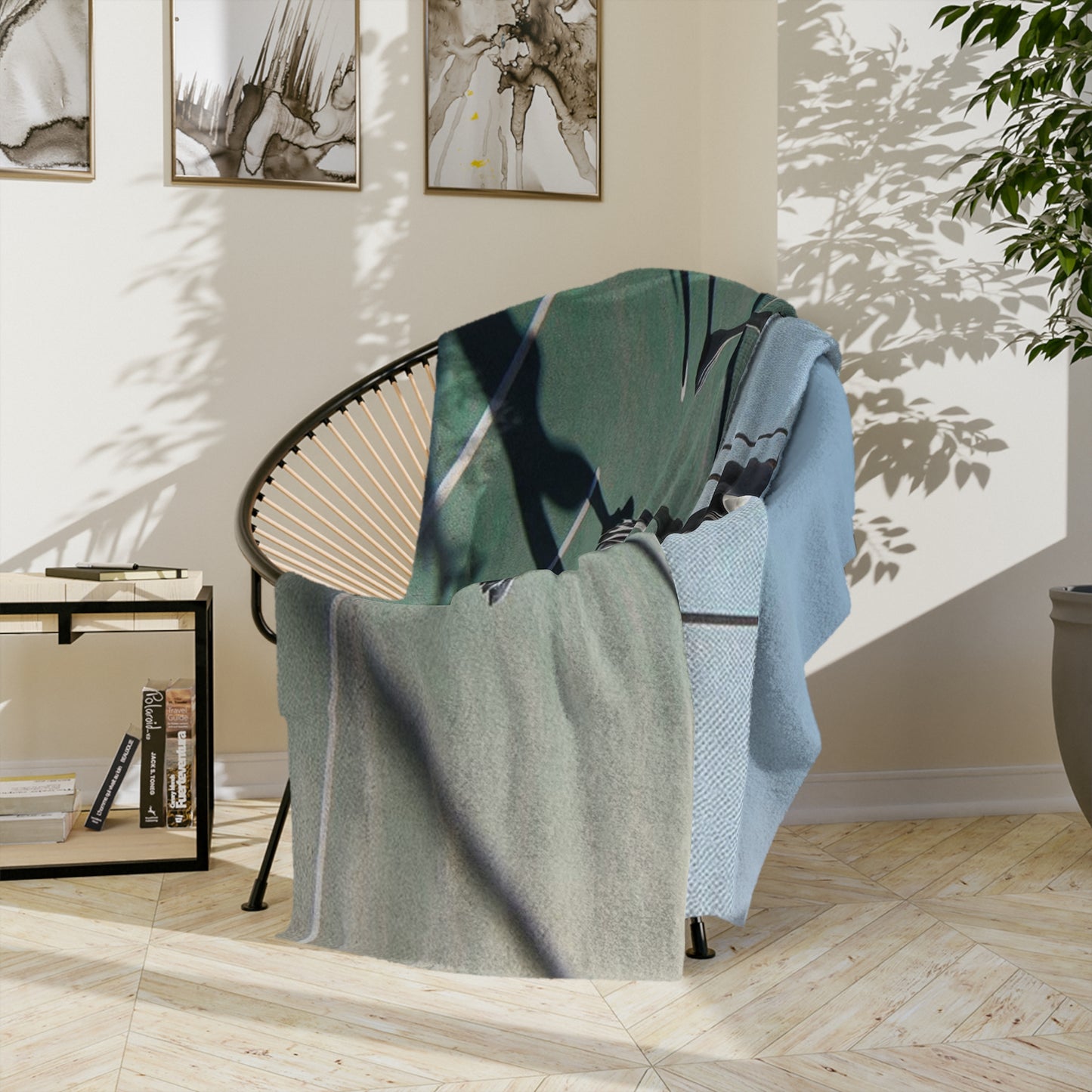 Alien Pickeball Velveteen Microfiber Blanket