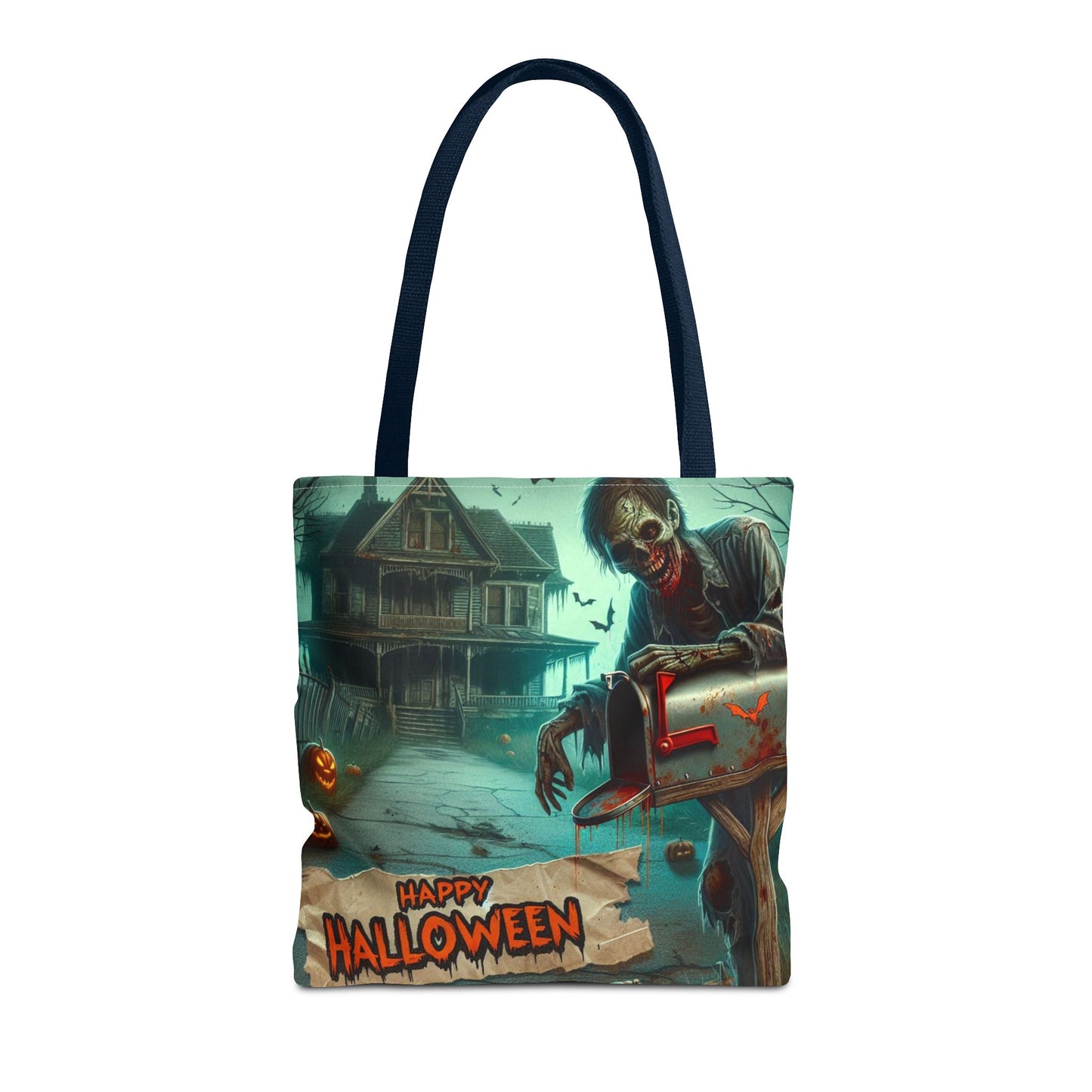 Halloween Zombie Tote Bag