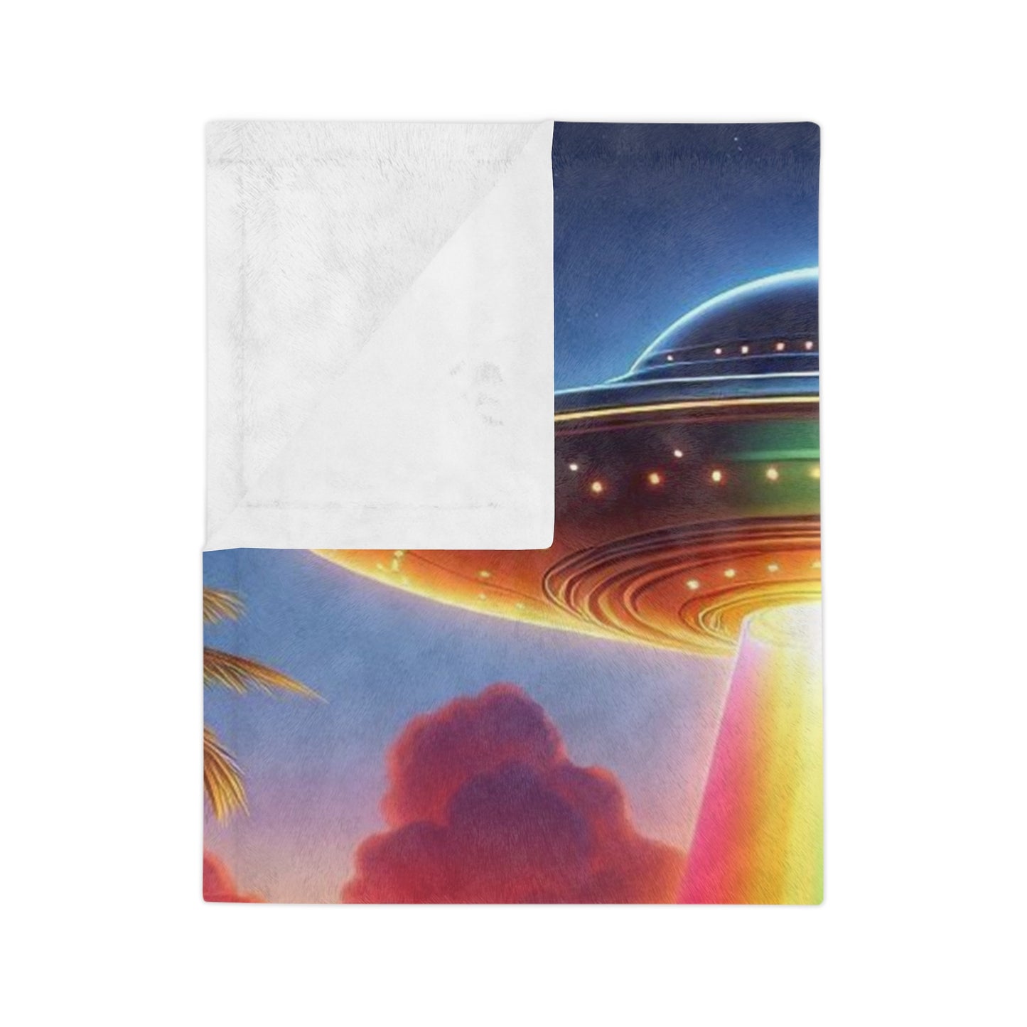 Aliens in Paradise Microfiber Blanket
