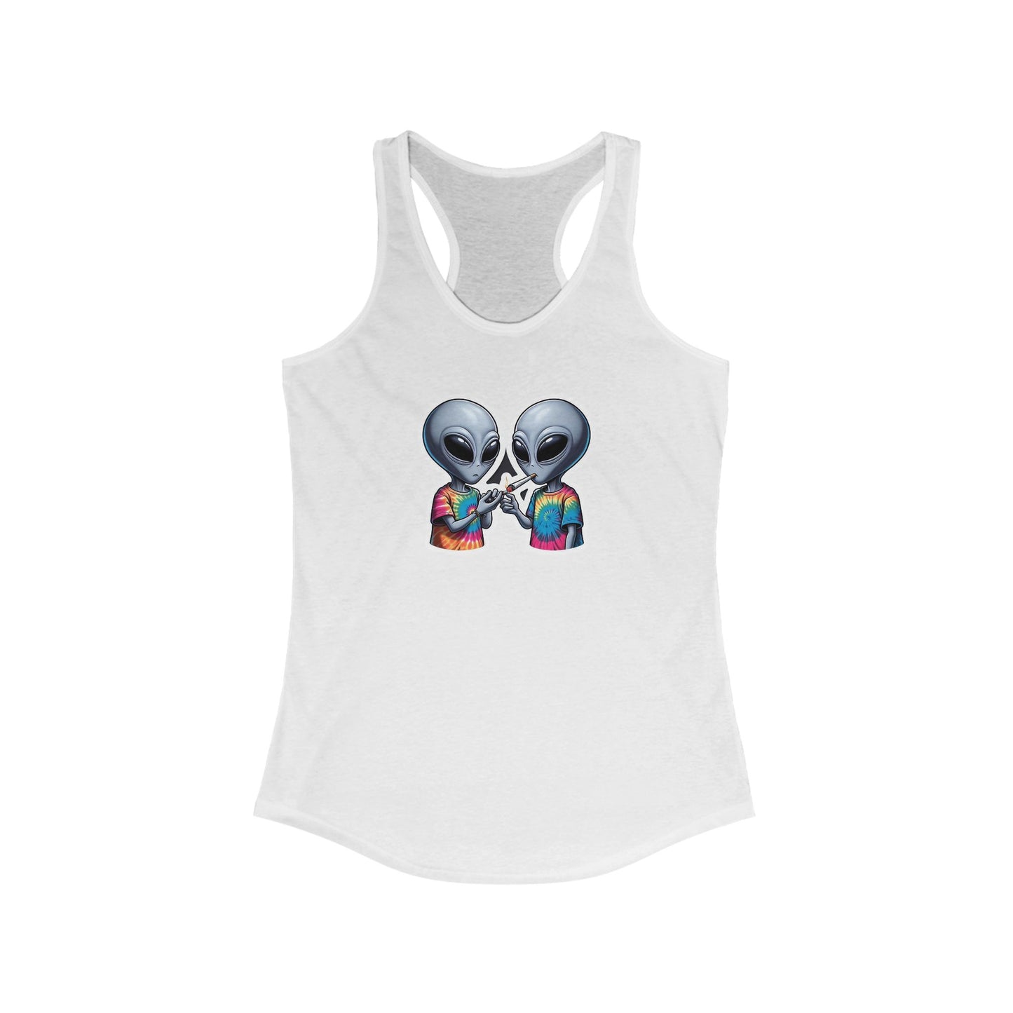 420 Aliens Racerback Tank