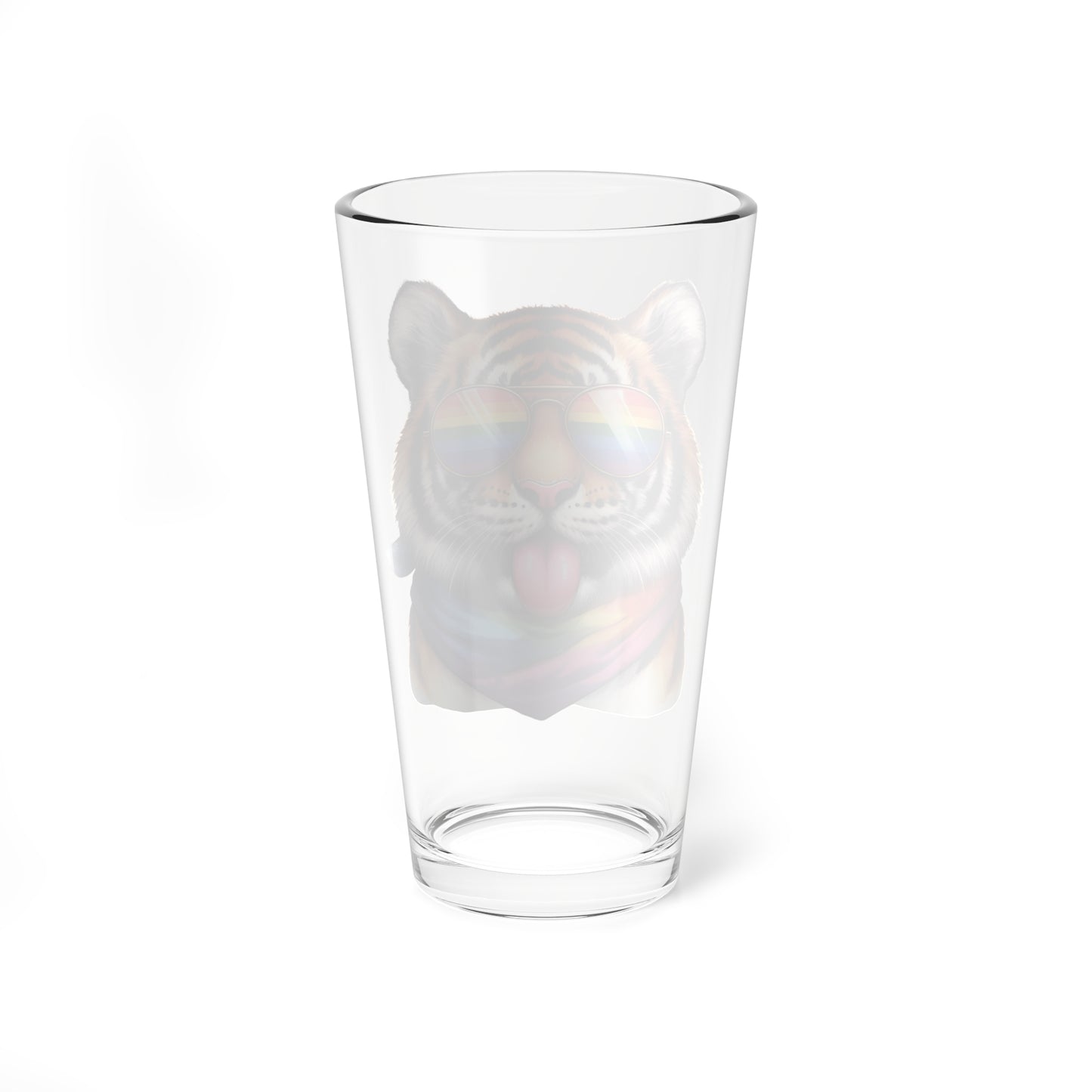Pride Pint Glass-Tiger