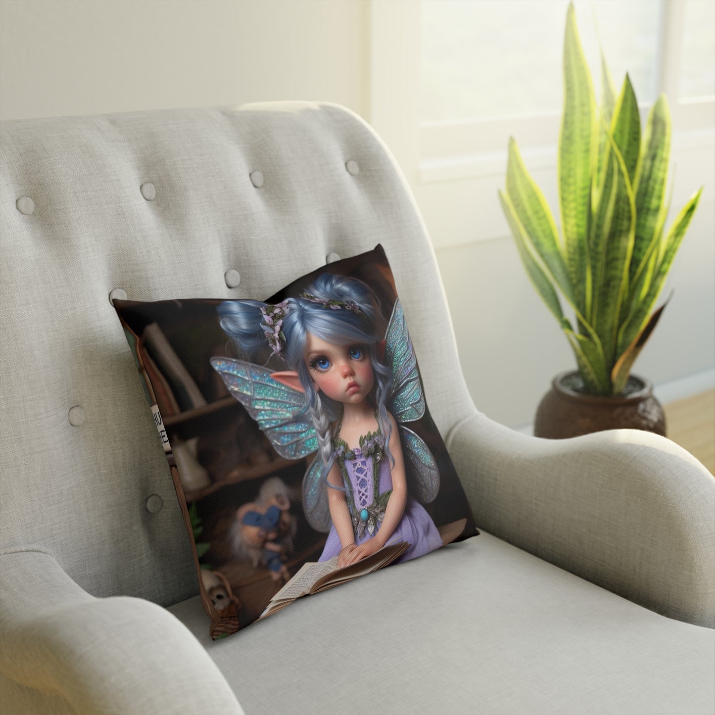 Faery Throw Pillow