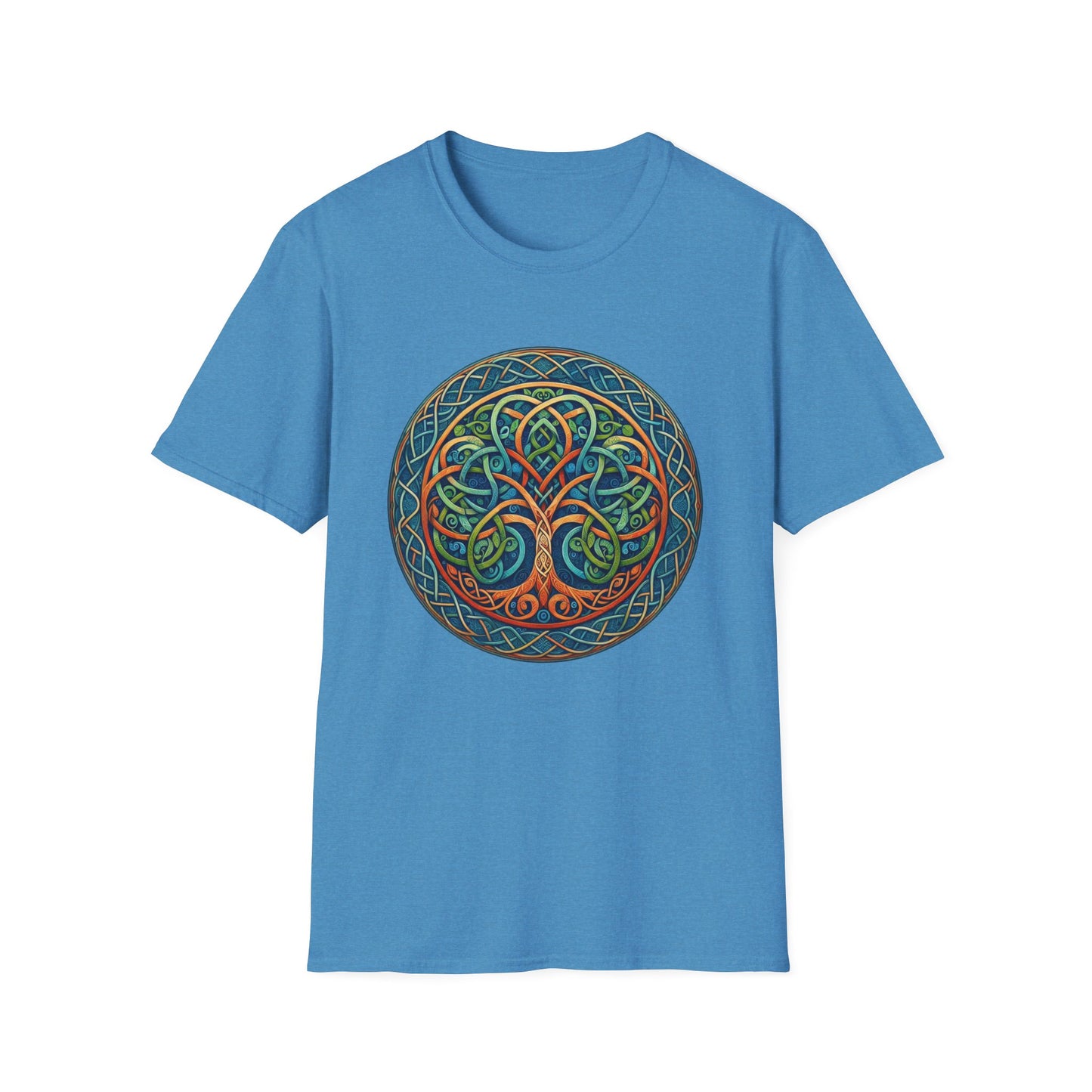 Celtic Design Tree of Life Unisex Soft style T-Shirt