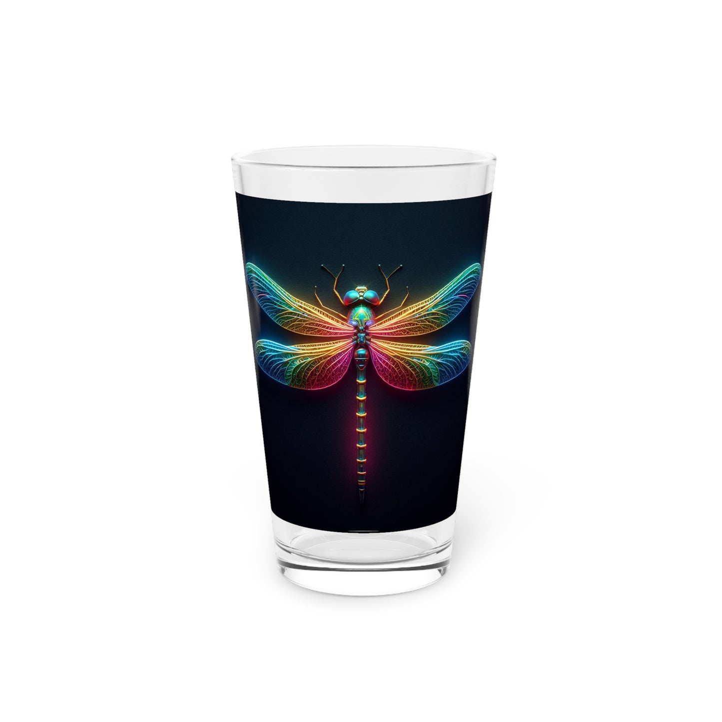Radiant Dragonfly Pint Glass