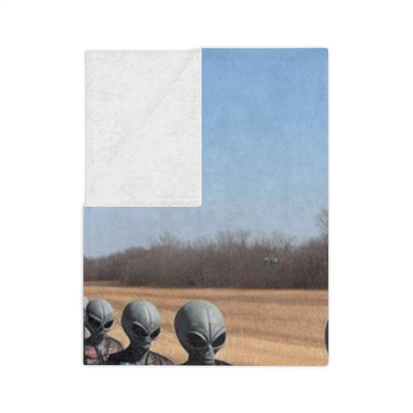 Alien Biker Club Microfiber Blanket