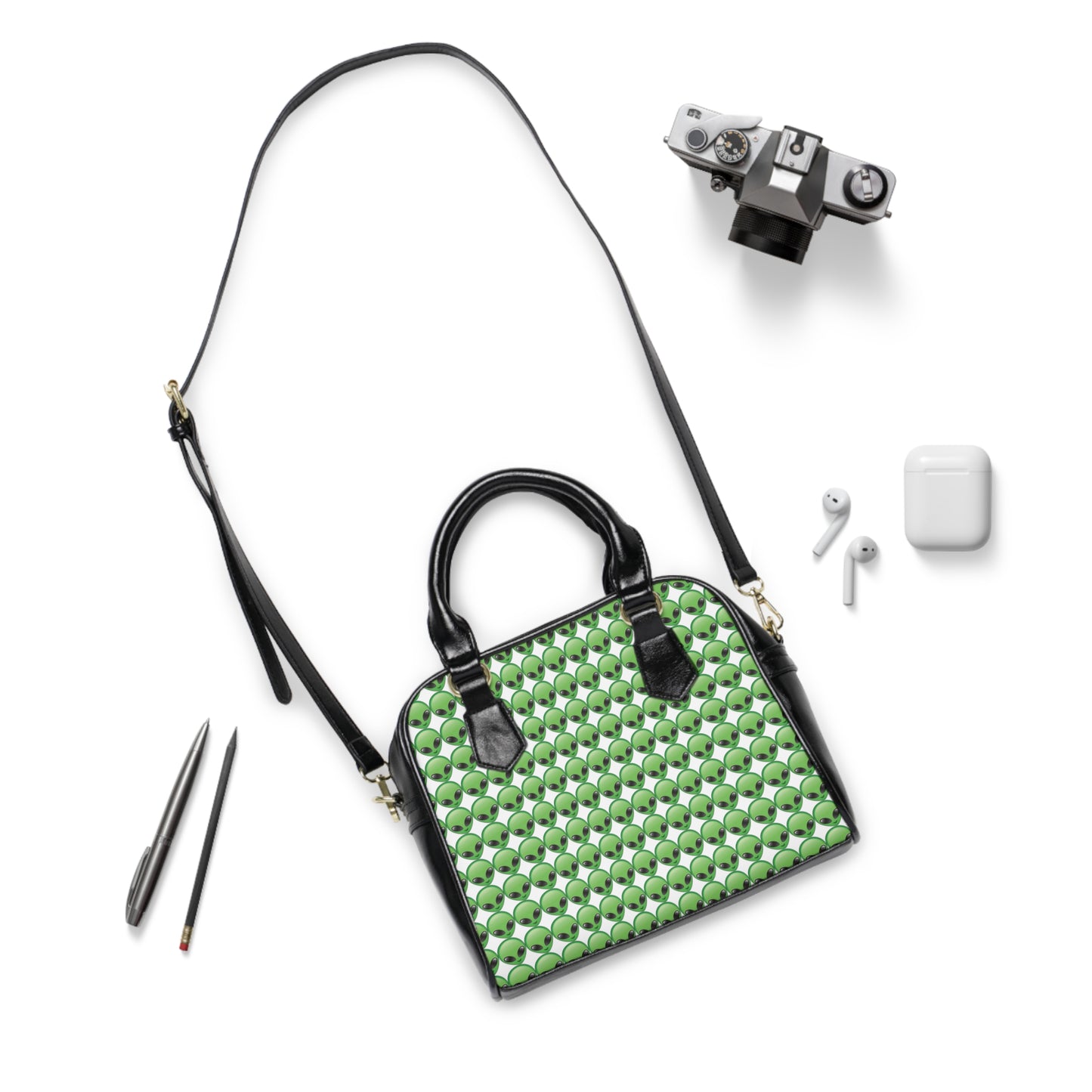 Cutie Pie Alien Shoulder Handbag
