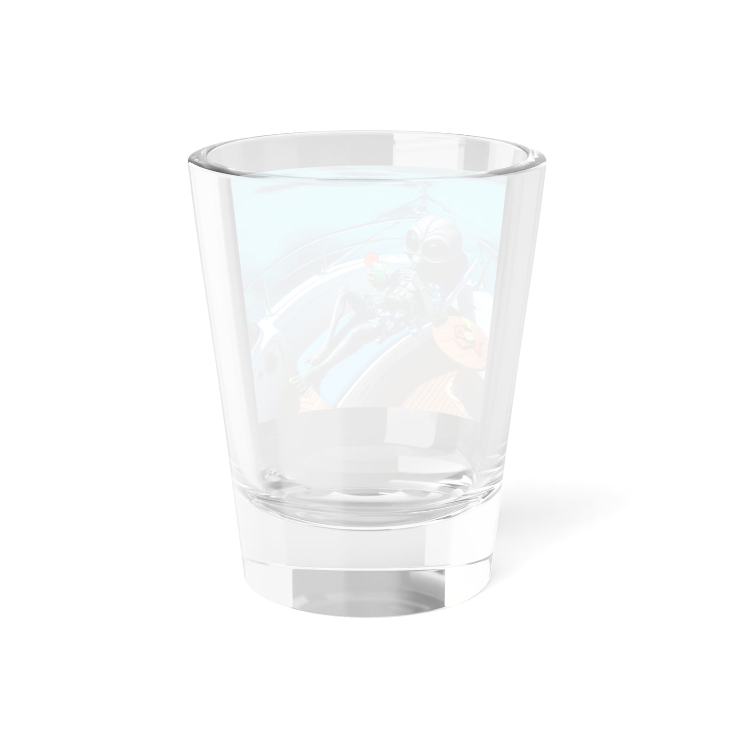 Bob the Billionaire Alien Shot Glass