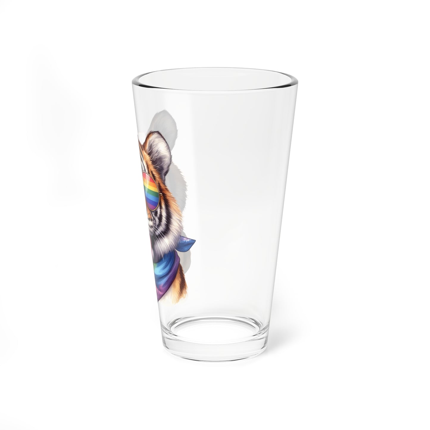 Pride Pint Glass-Tiger
