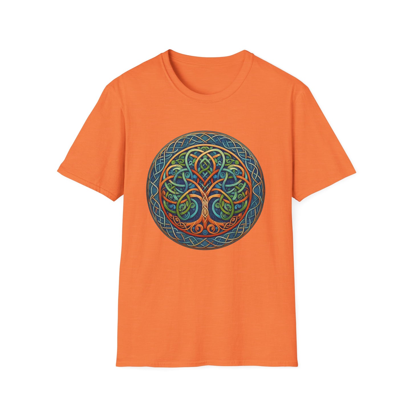 Celtic Design Tree of Life Unisex Soft style T-Shirt