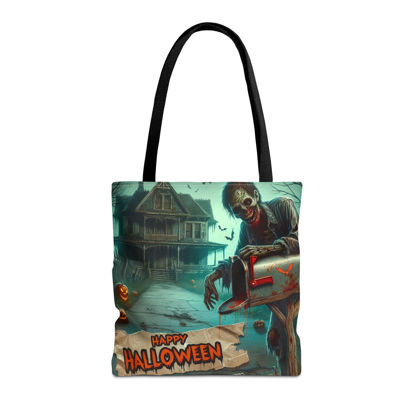 Halloween Zombie Tote Bag