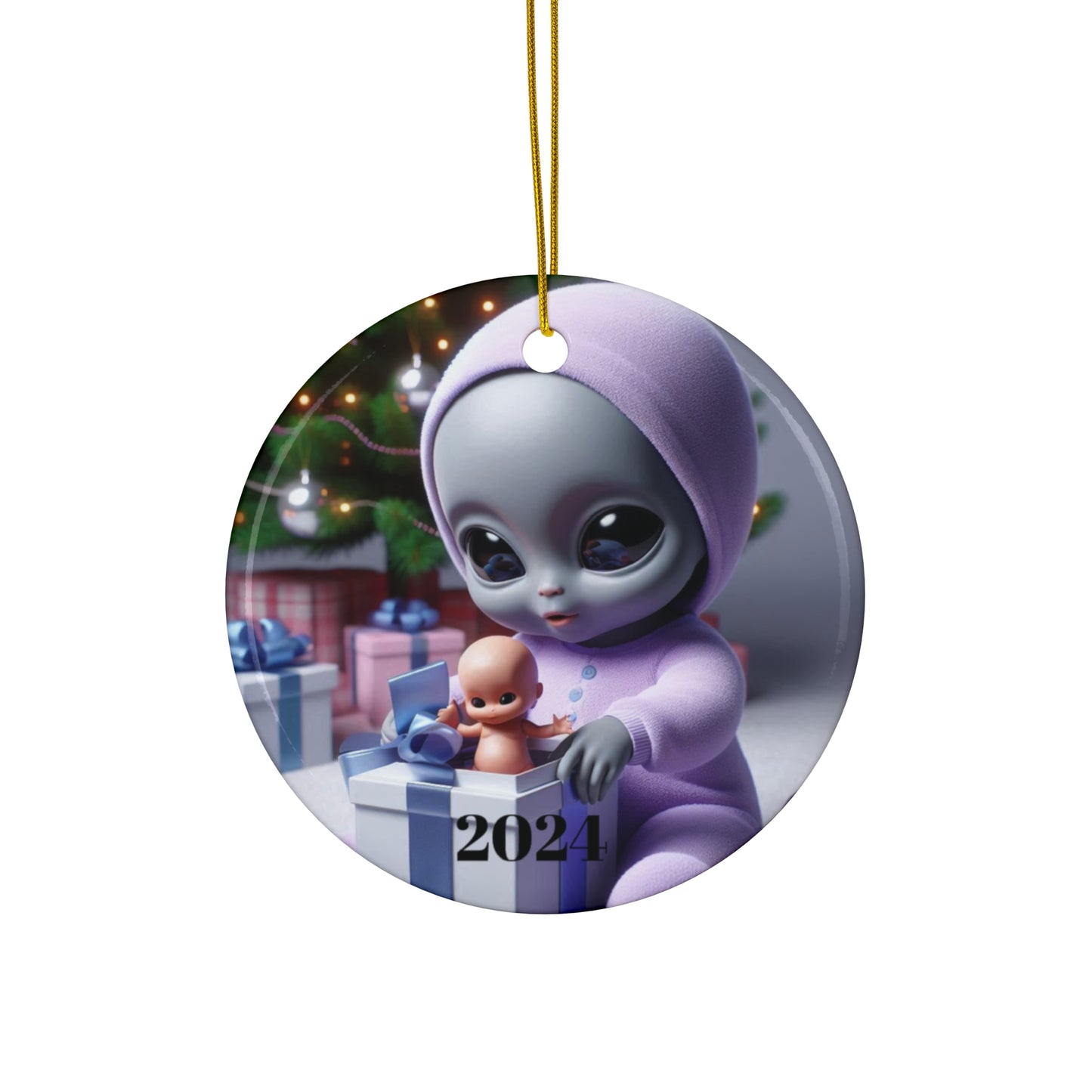Out-of-this-World Baby's First Christmas Ornament