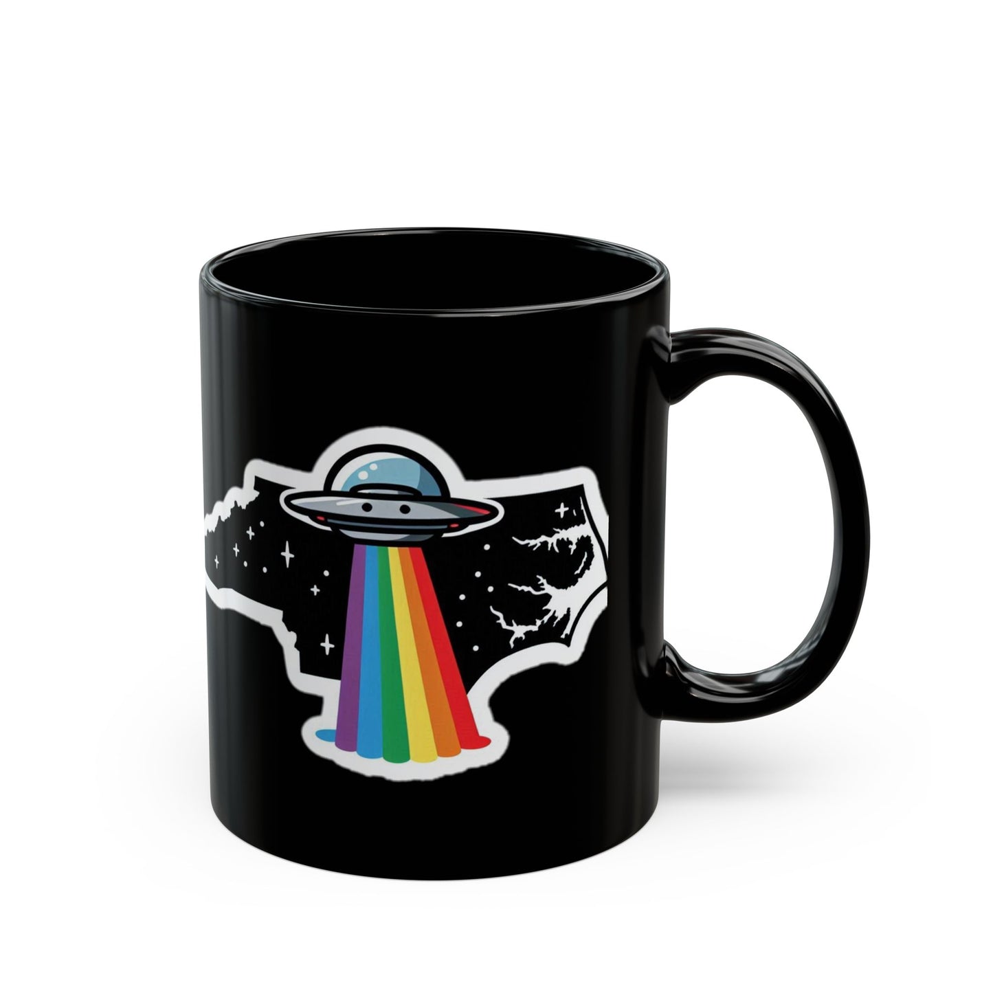 North Carolina Alien Pride Mug