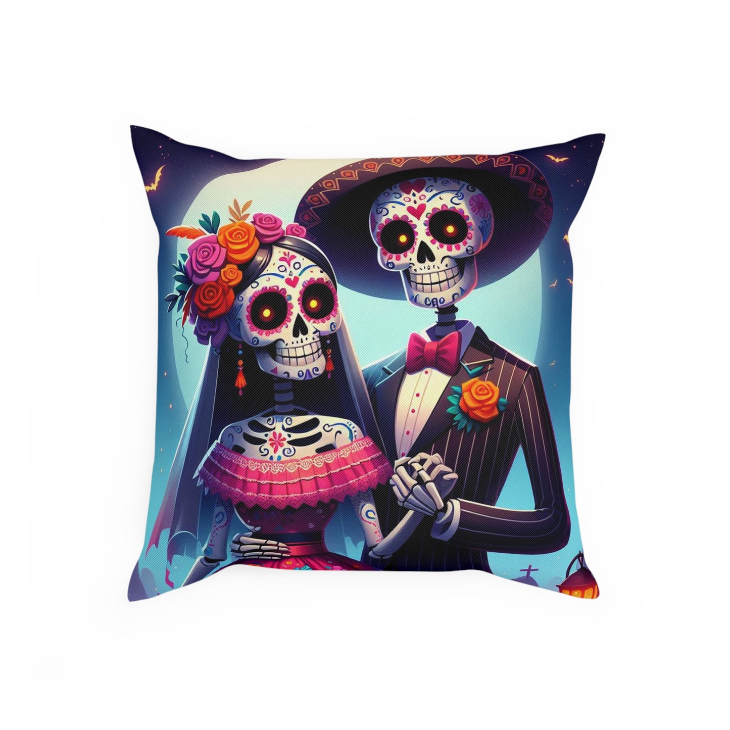 La Catrina Throw Pillow