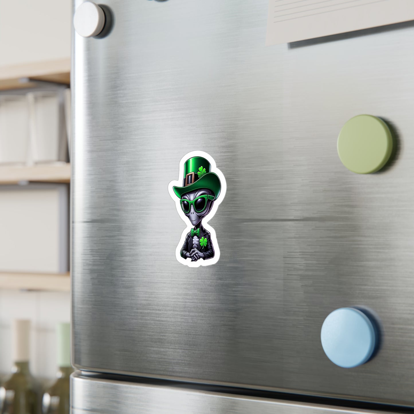 Irish Ganster Alien Vinyl Decals