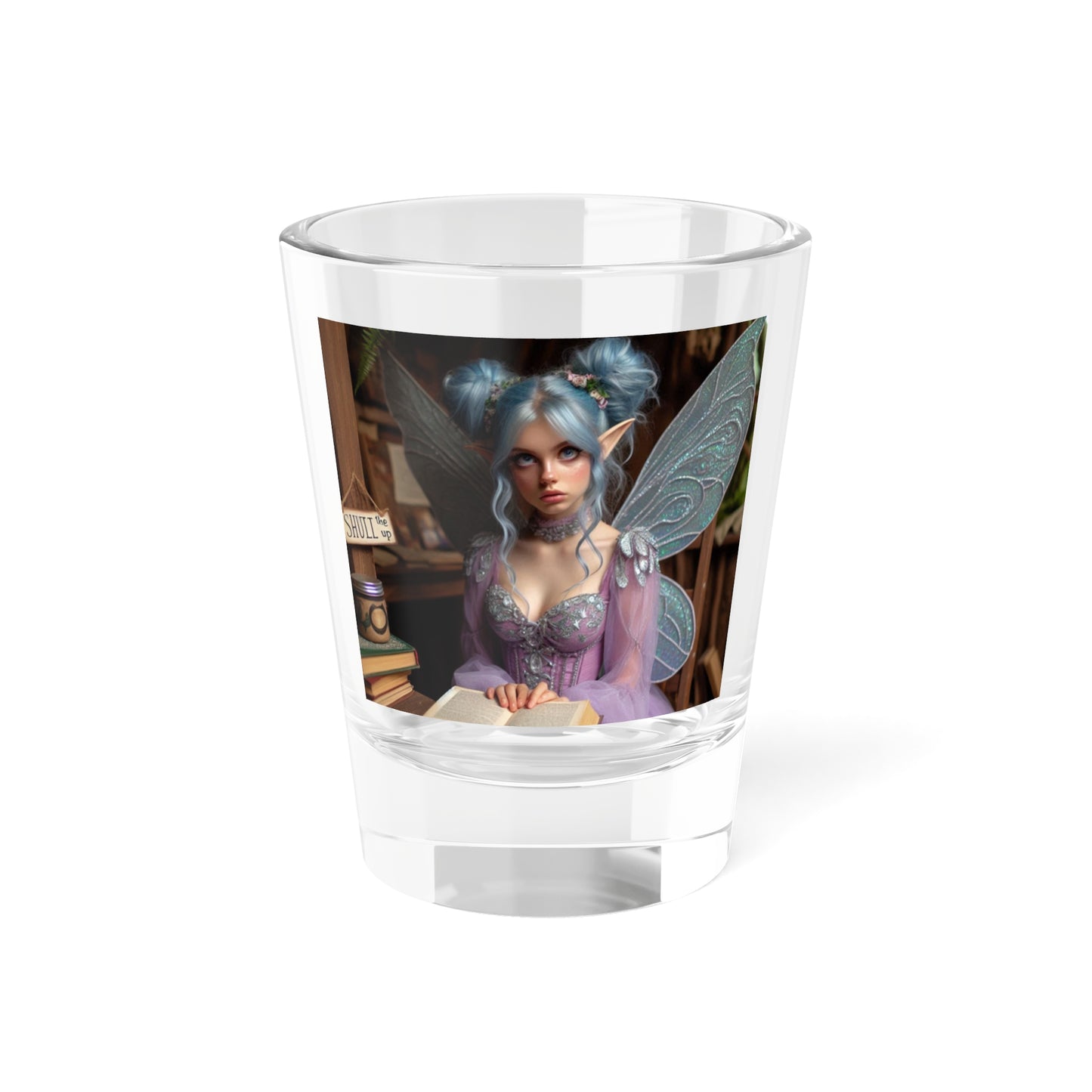 The Thinker Fairy Shot Glass