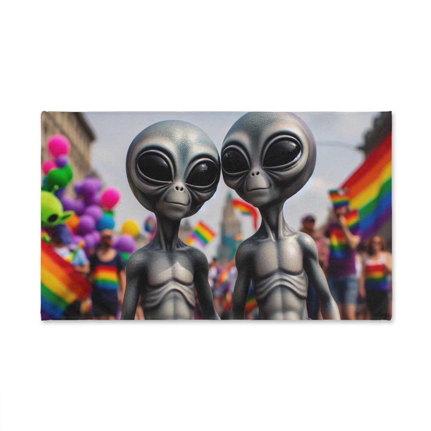 Pride Aliens 2024 Limited Edition Hand Towel