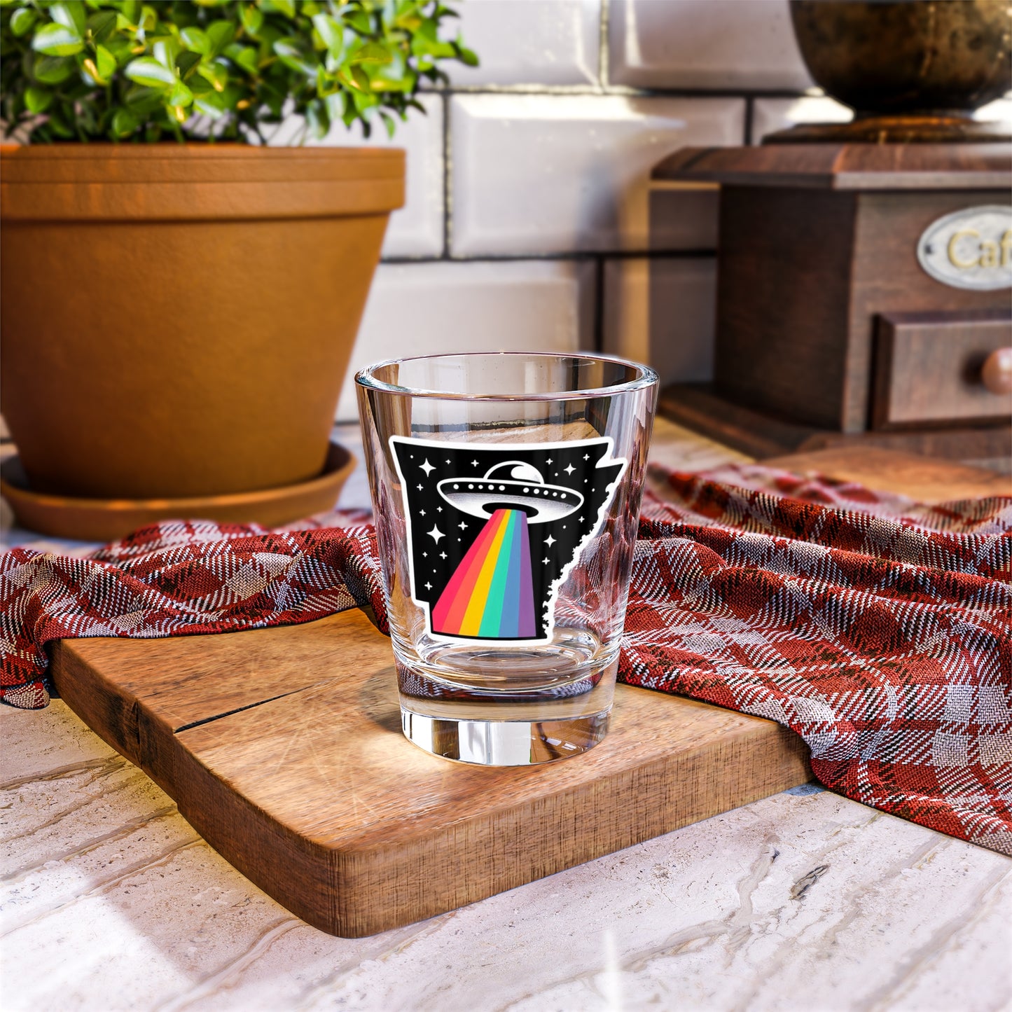 Arkansas PRIDE Shot Glasses