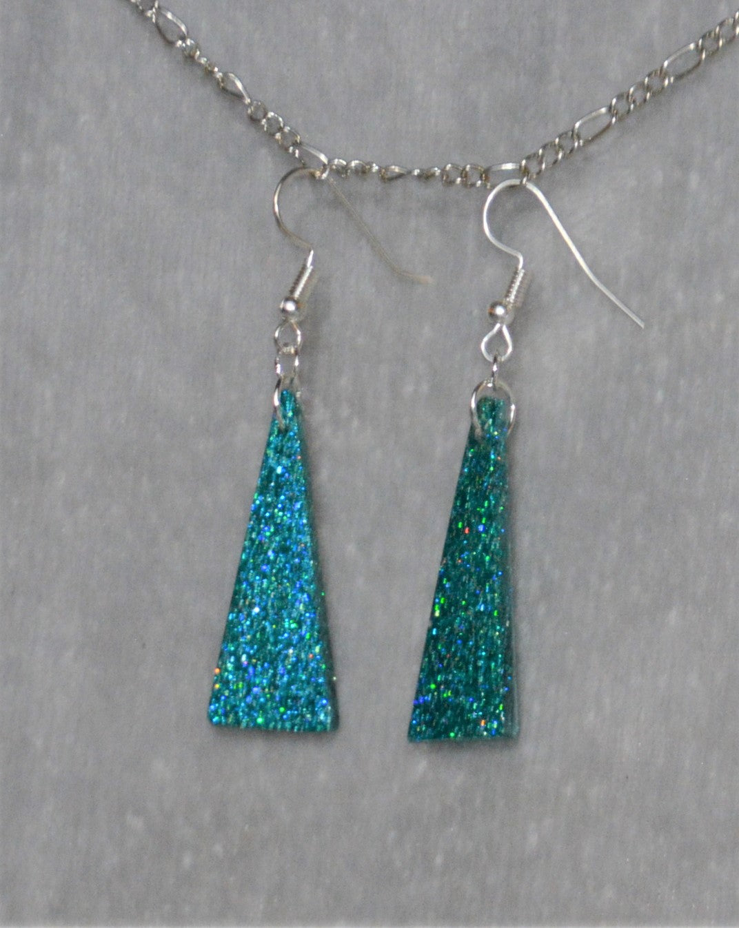 Kelly Green Tall Earrings