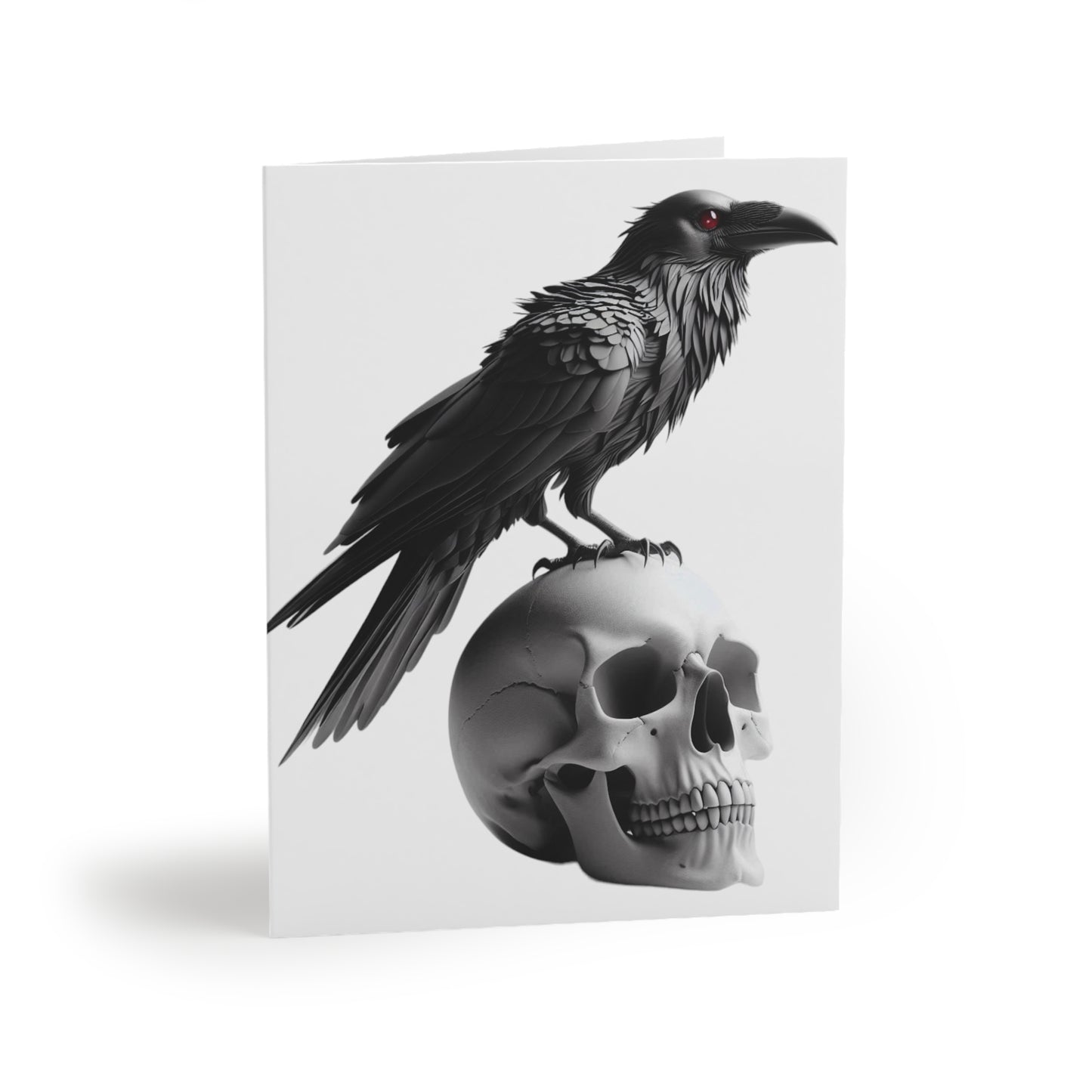 Raven & Skull Greeting cards (8, 16, and 24 pcs)