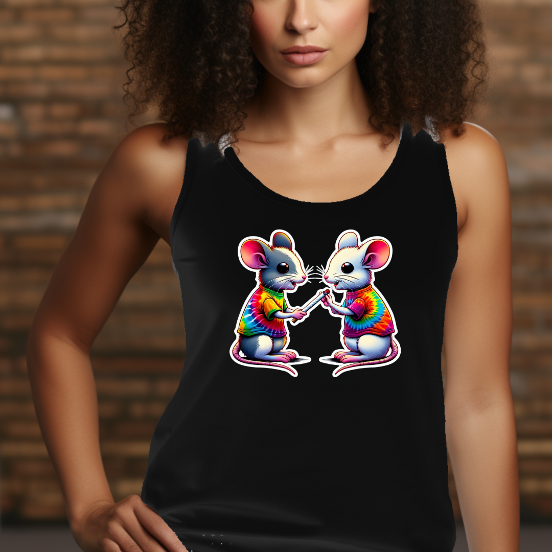 420 Mice Racerback Tank