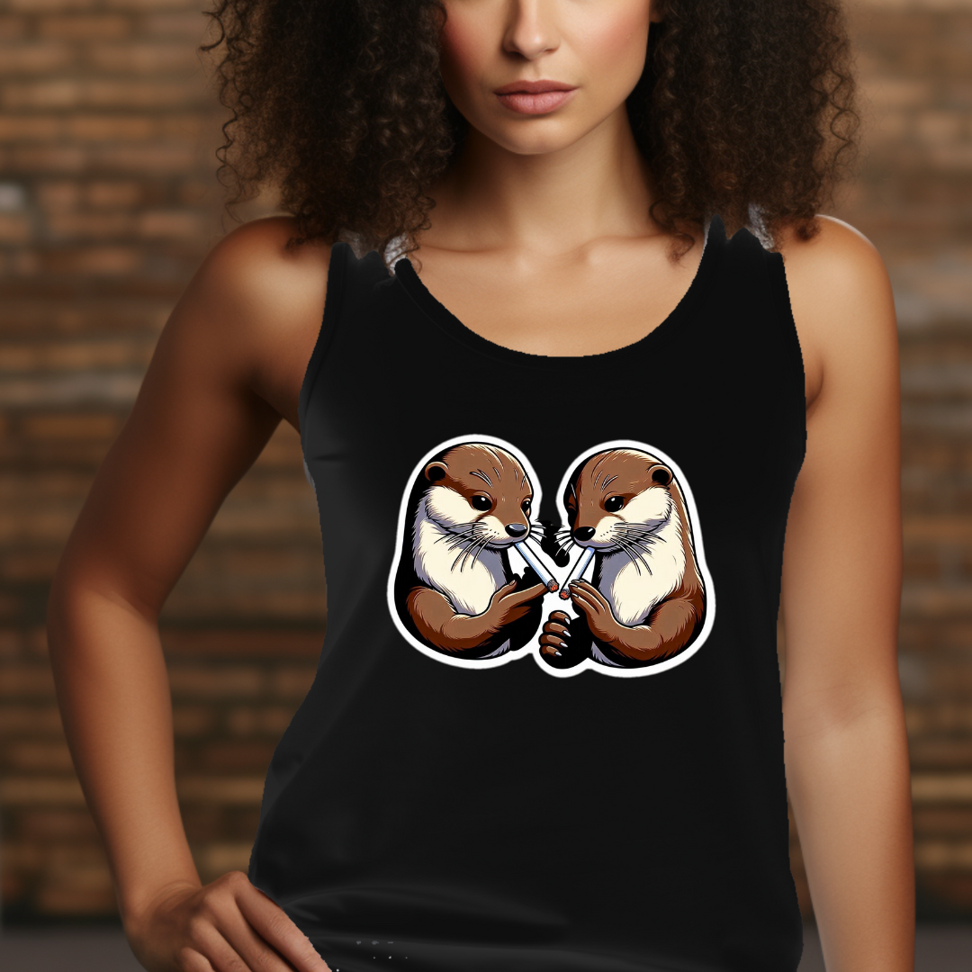 420 Otters Racerback Tank