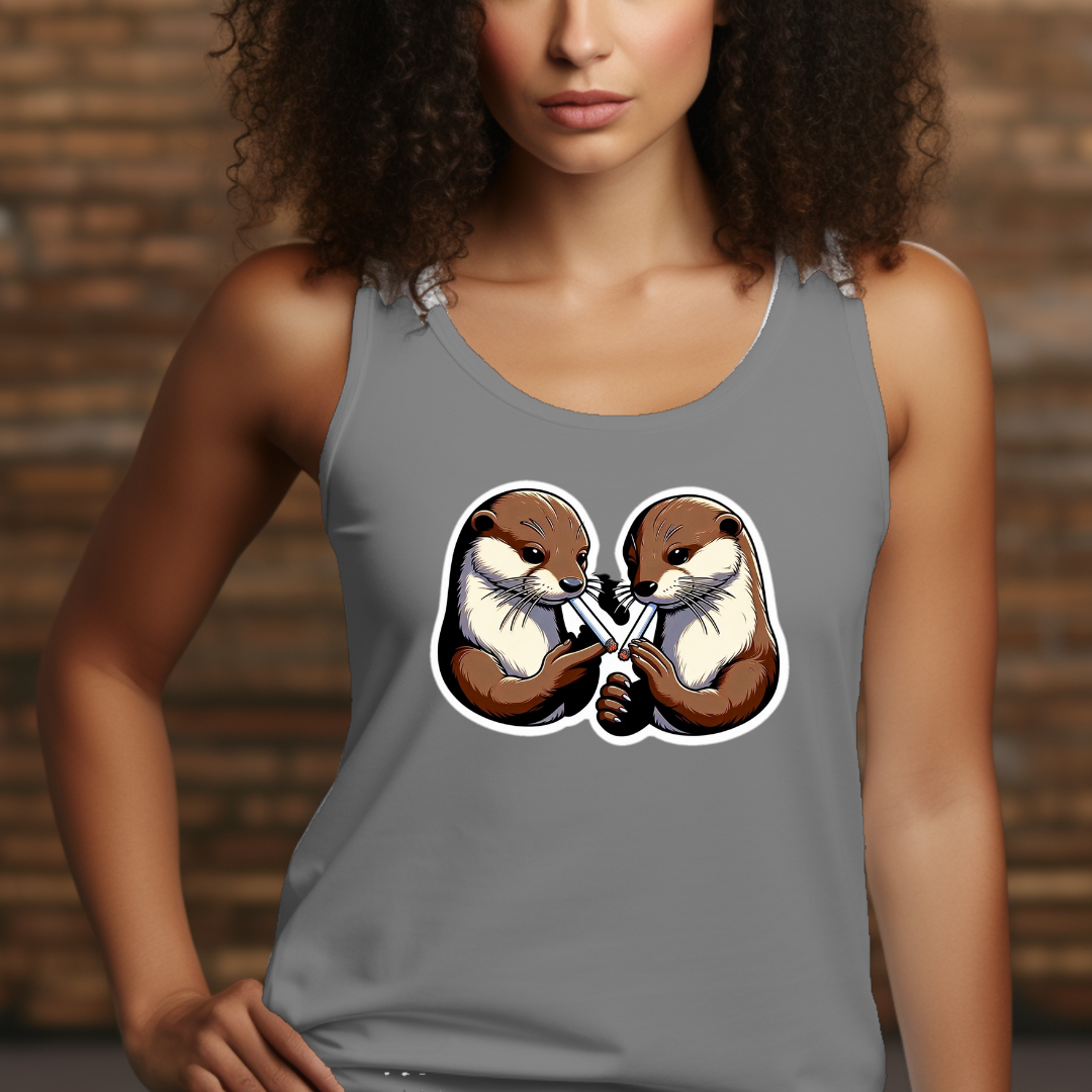 420 Otters Racerback Tank