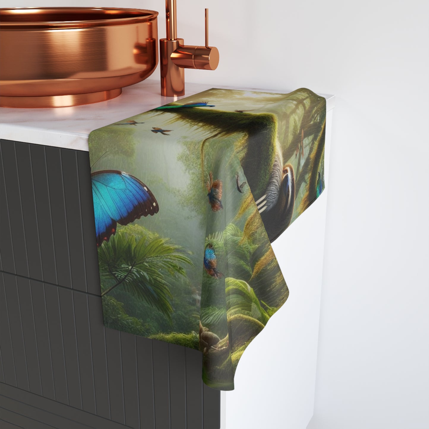 Costa Rican Rain Forest Hand Towel