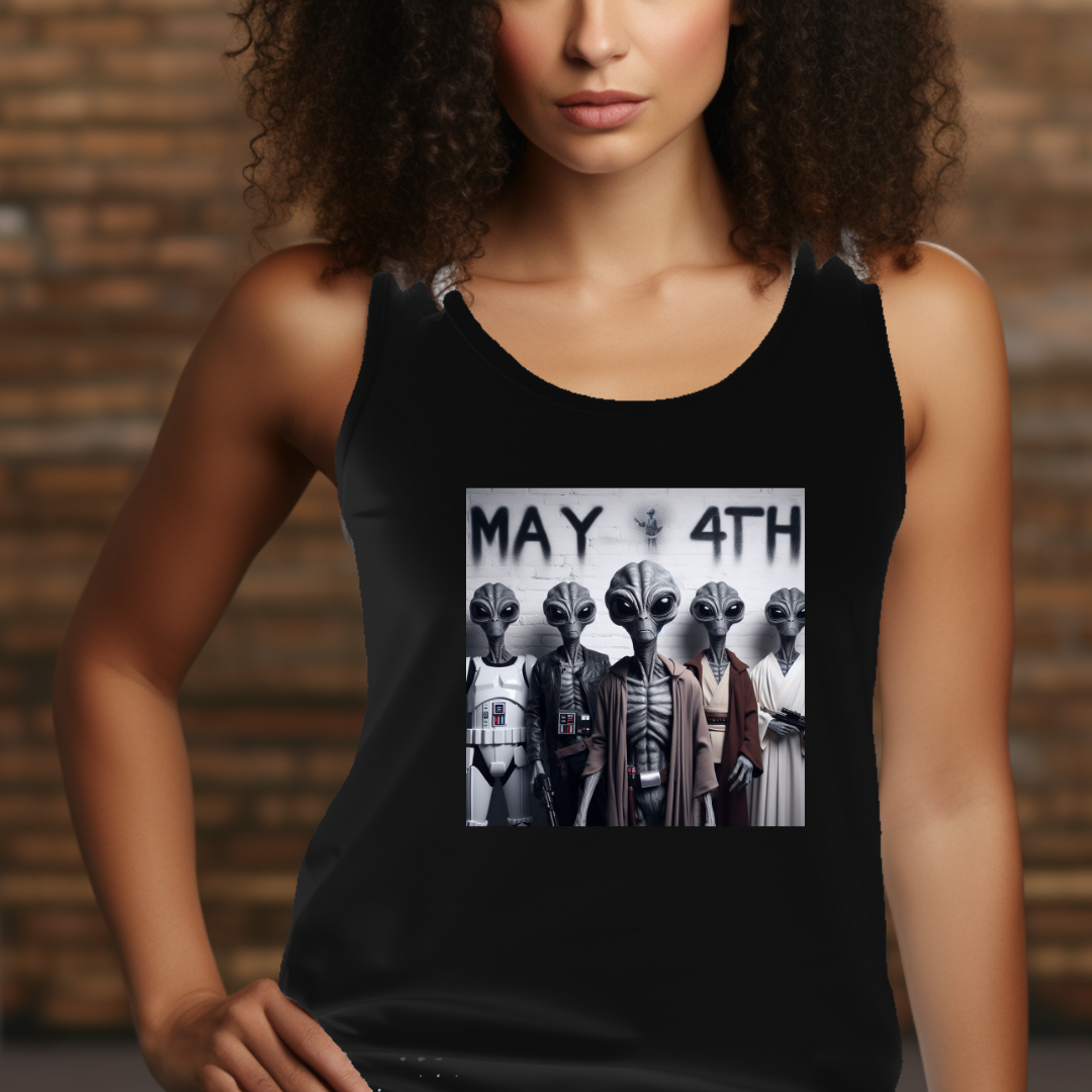 May the Fourth Racerback Tank