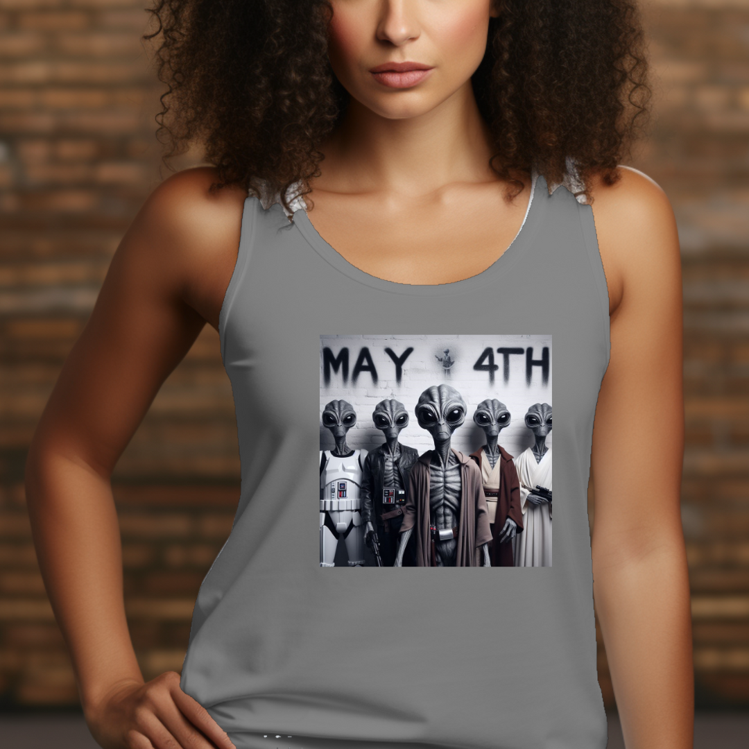 May the Fourth Racerback Tank