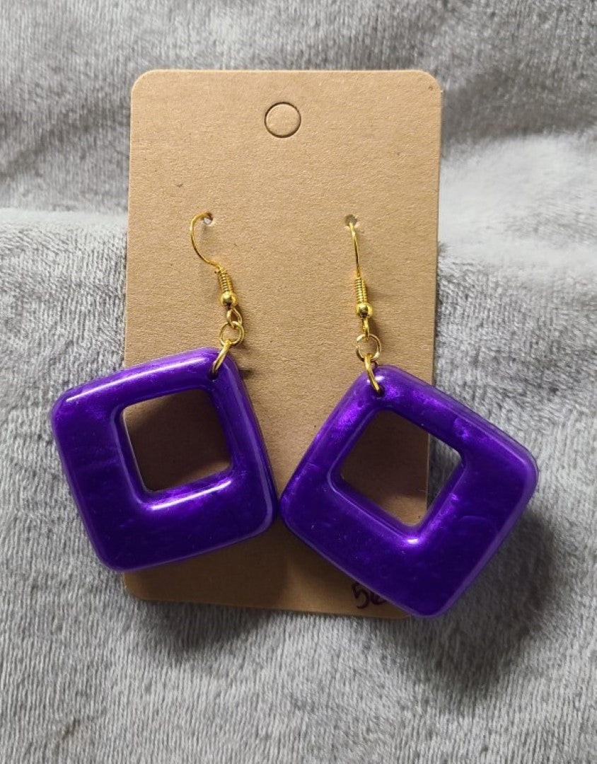 Puffy Open Monoliths Earings