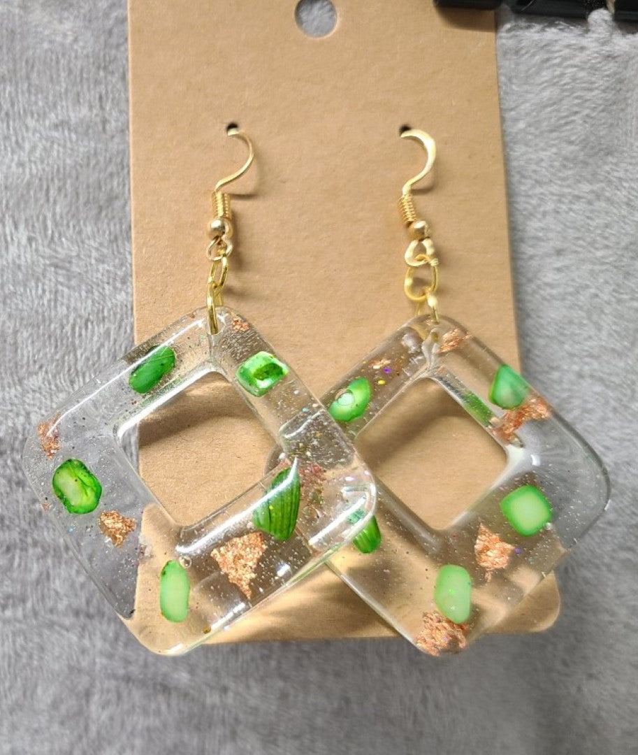 Puffy Open Monoliths Earings