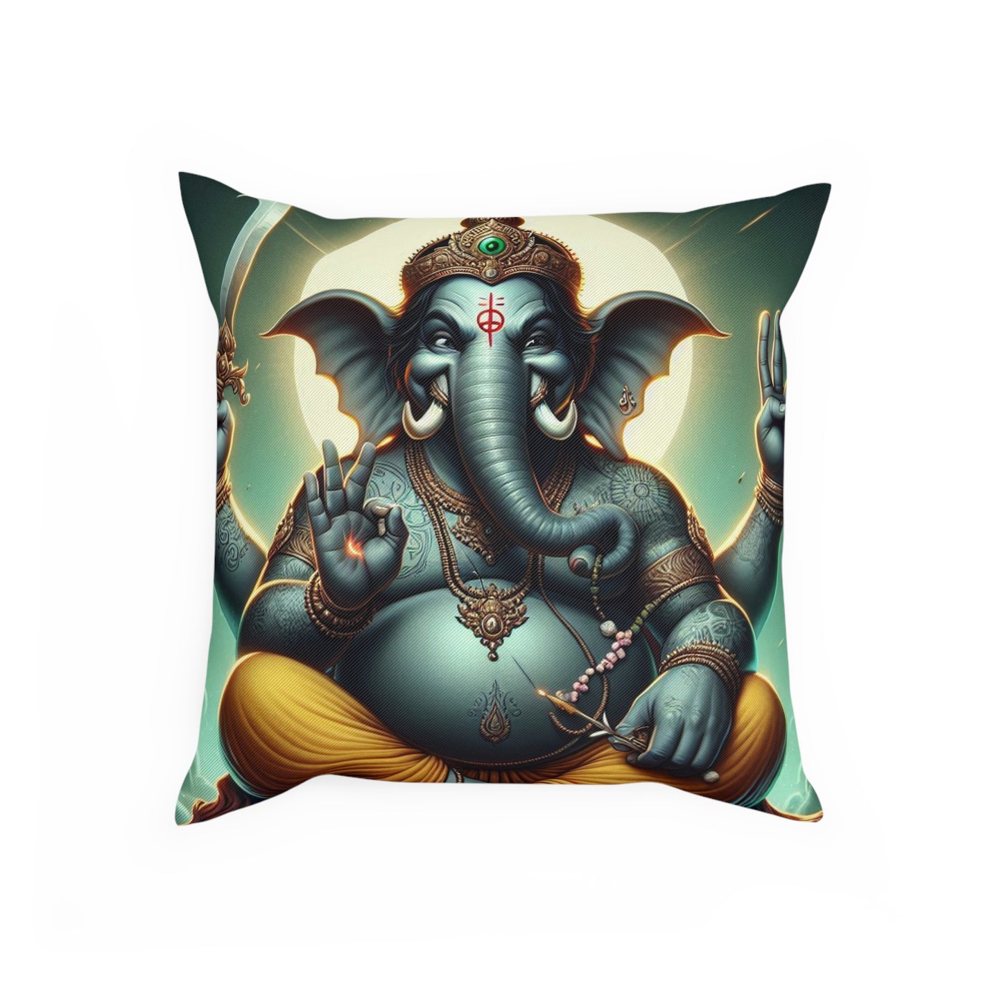 Hindu God Ganesh Pillow