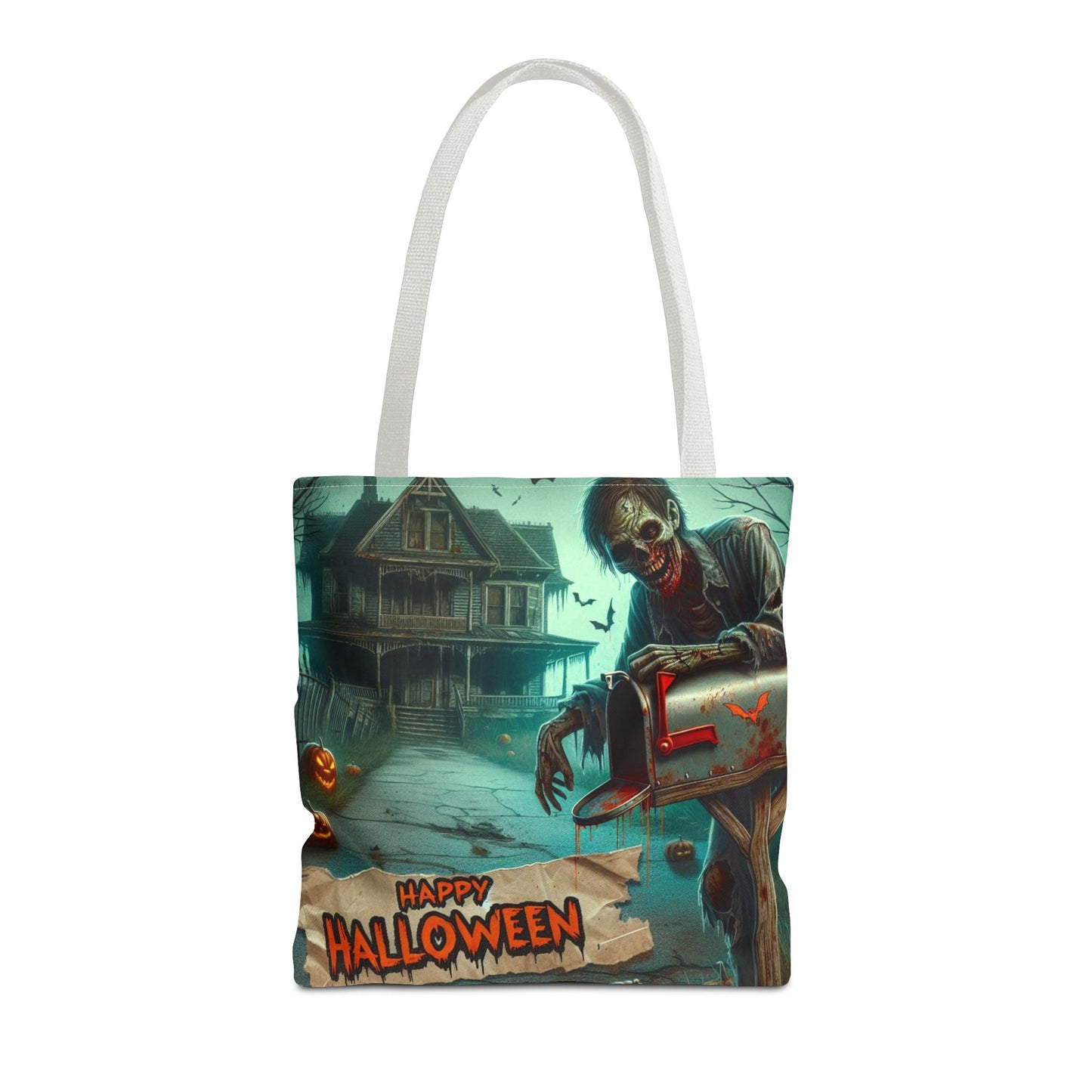 Halloween Zombie Tote Bag