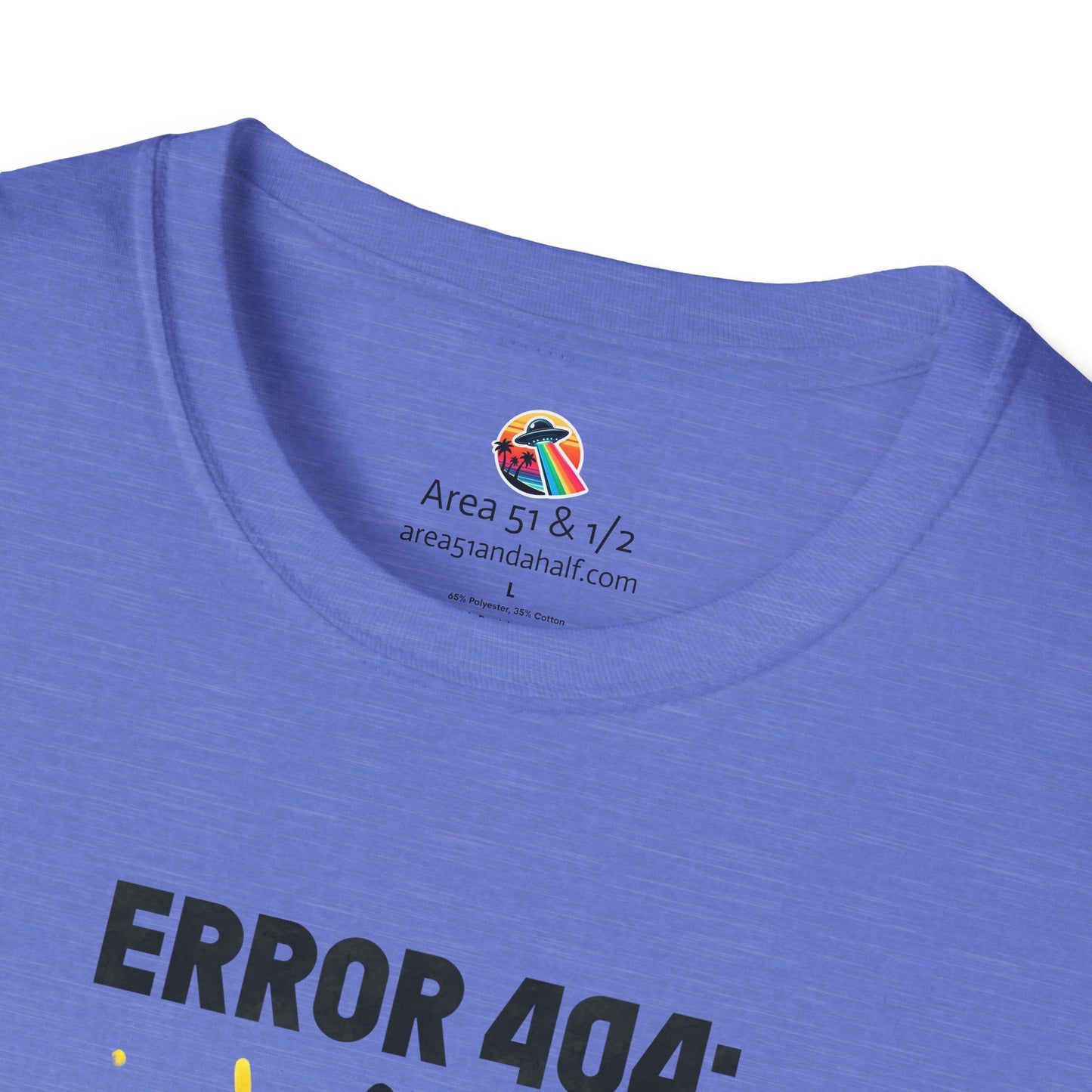 Error 404! Gender Not Found Pride Softstyle T-Shirt
