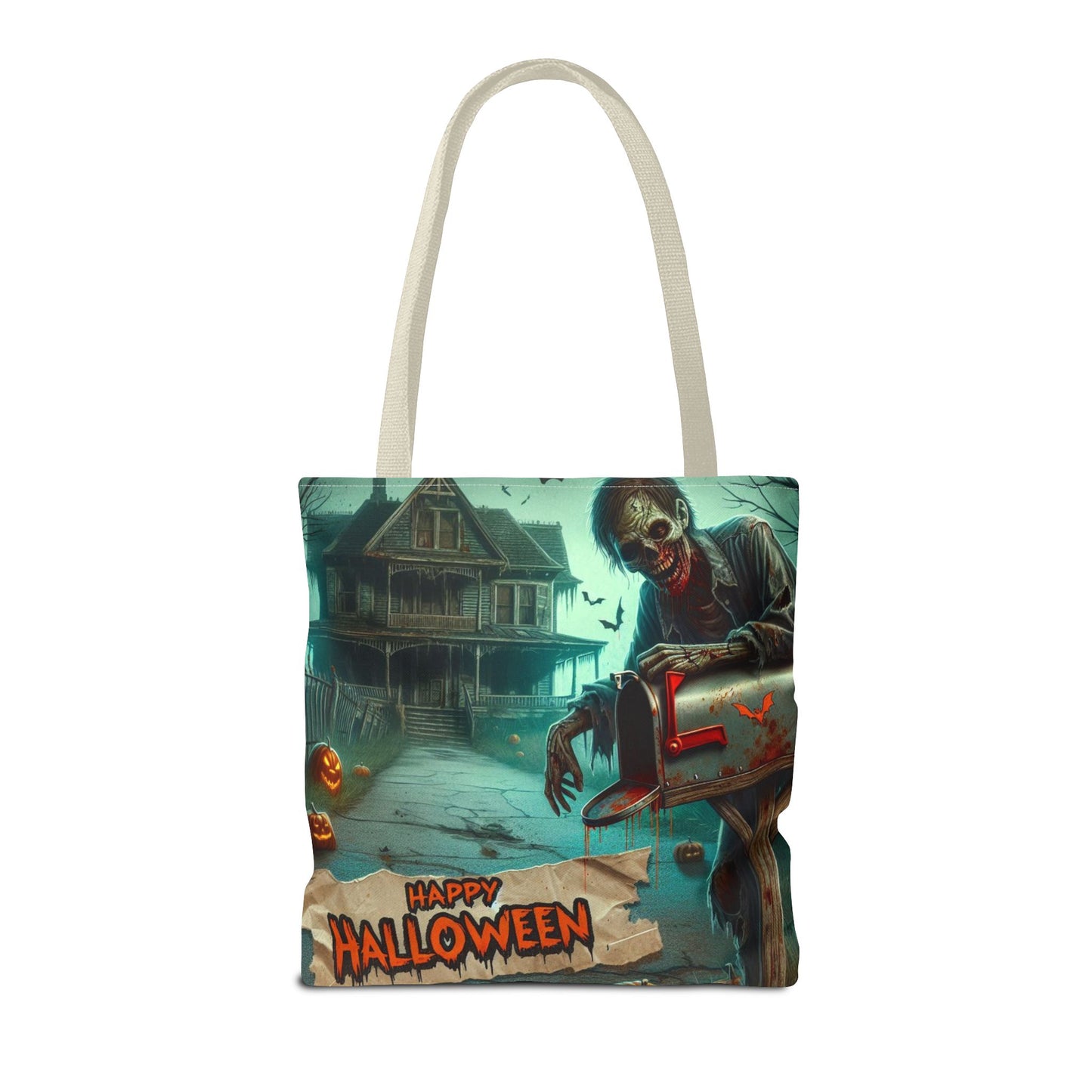 Halloween Zombie Tote Bag
